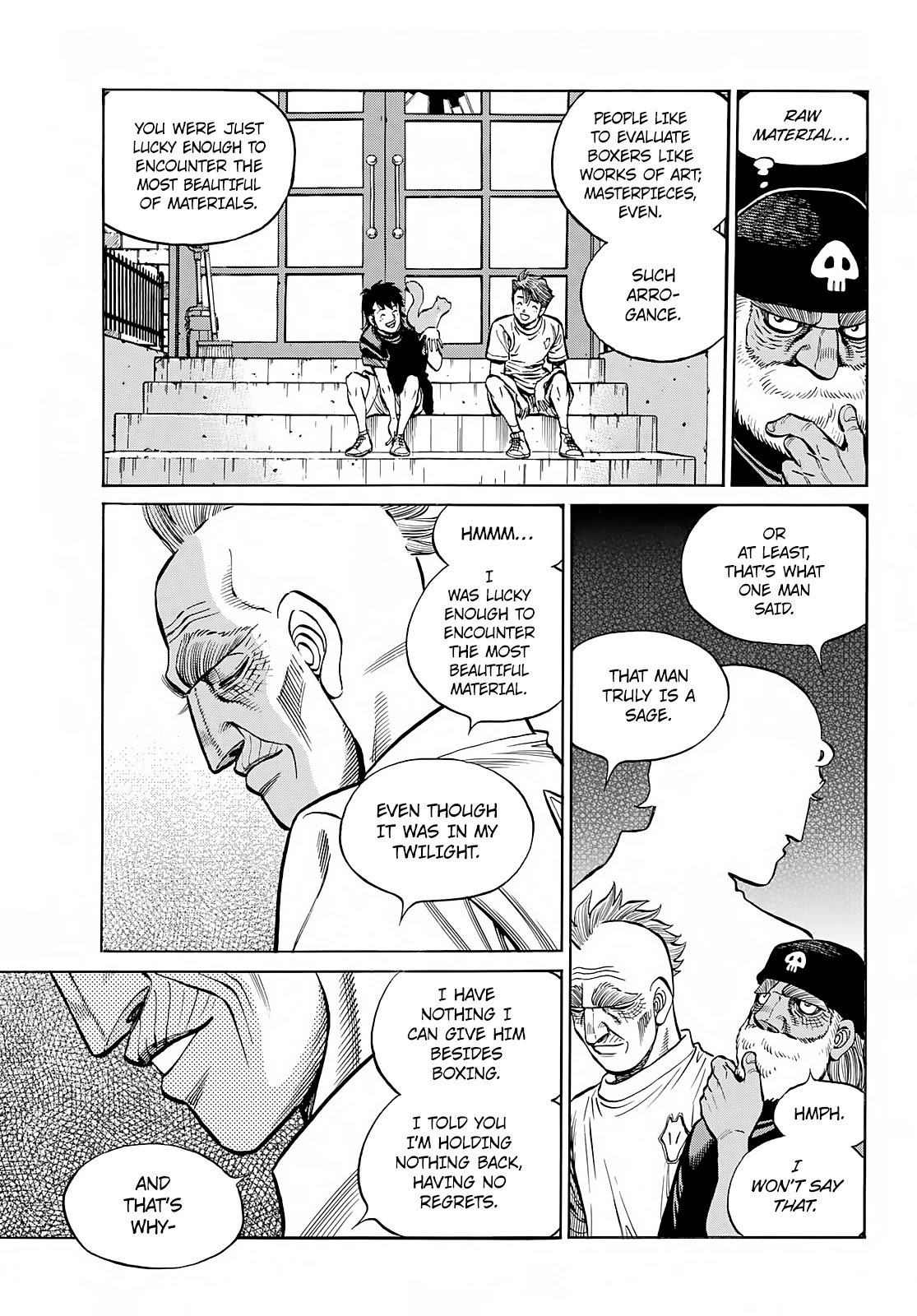 Hajime no Ippo Chapter 1378 page 10 - Chapter 1378: What's Guiding Him