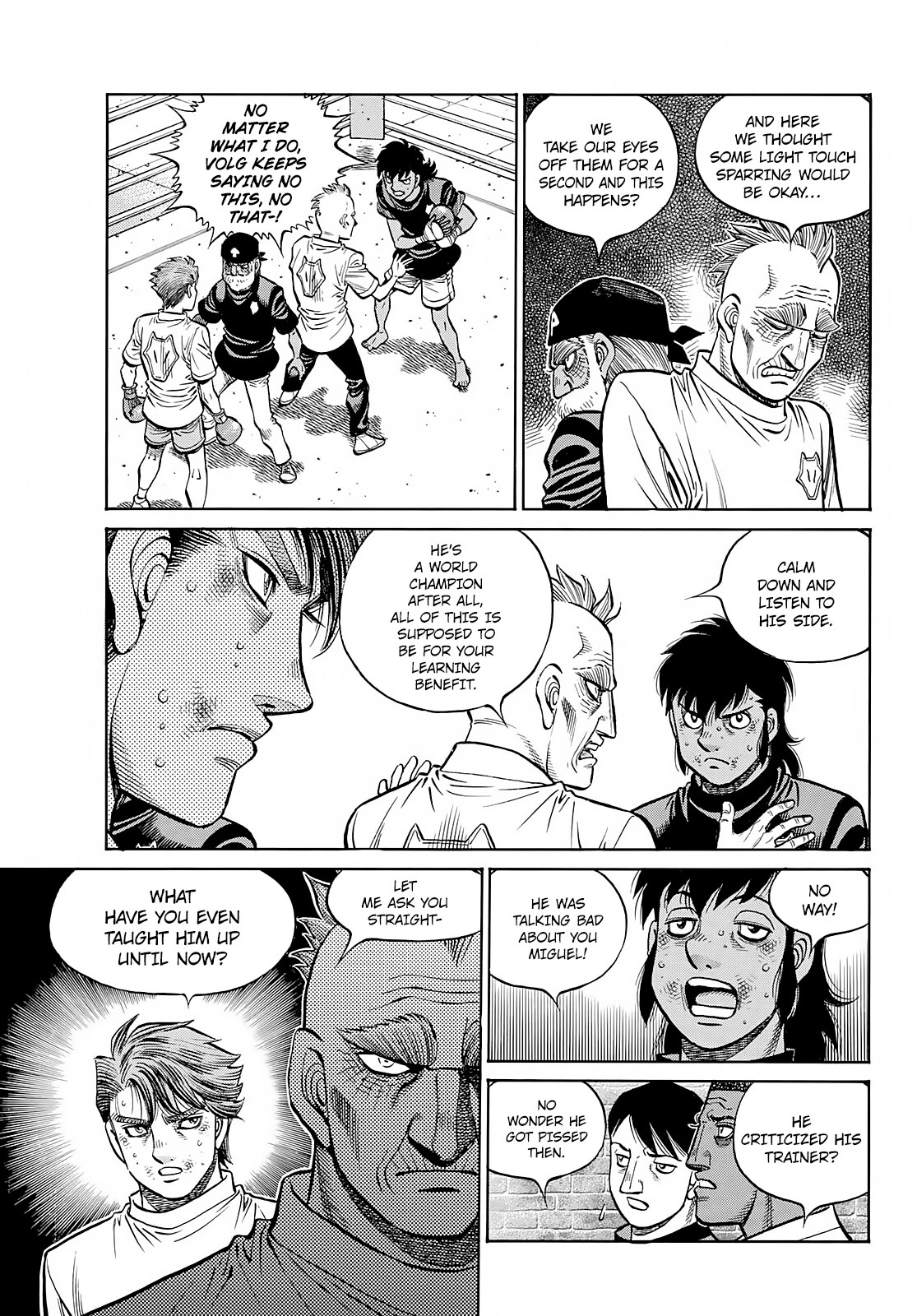 Hajime no Ippo Chapter 1378 page 4 - Chapter 1378: What's Guiding Him