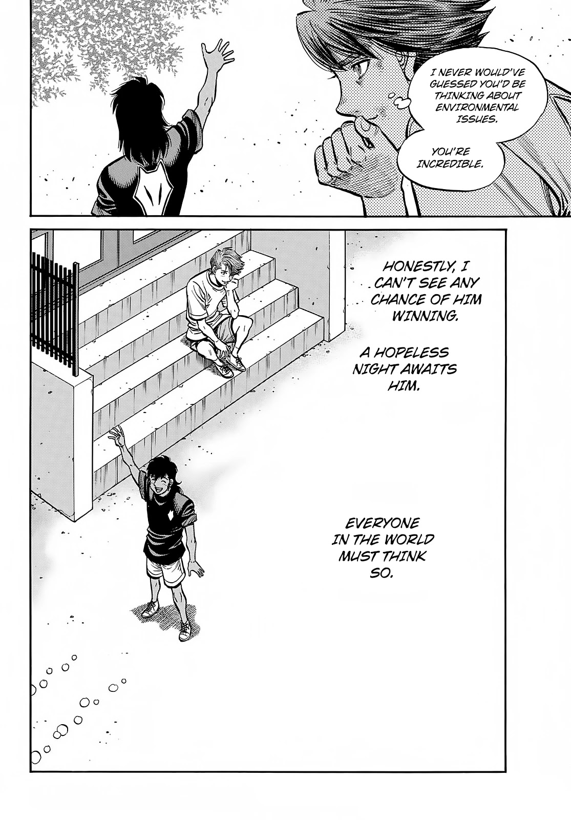 Hajime no Ippo Chapter 1379 page 11 - Chapter 1379: What I Can Do Now