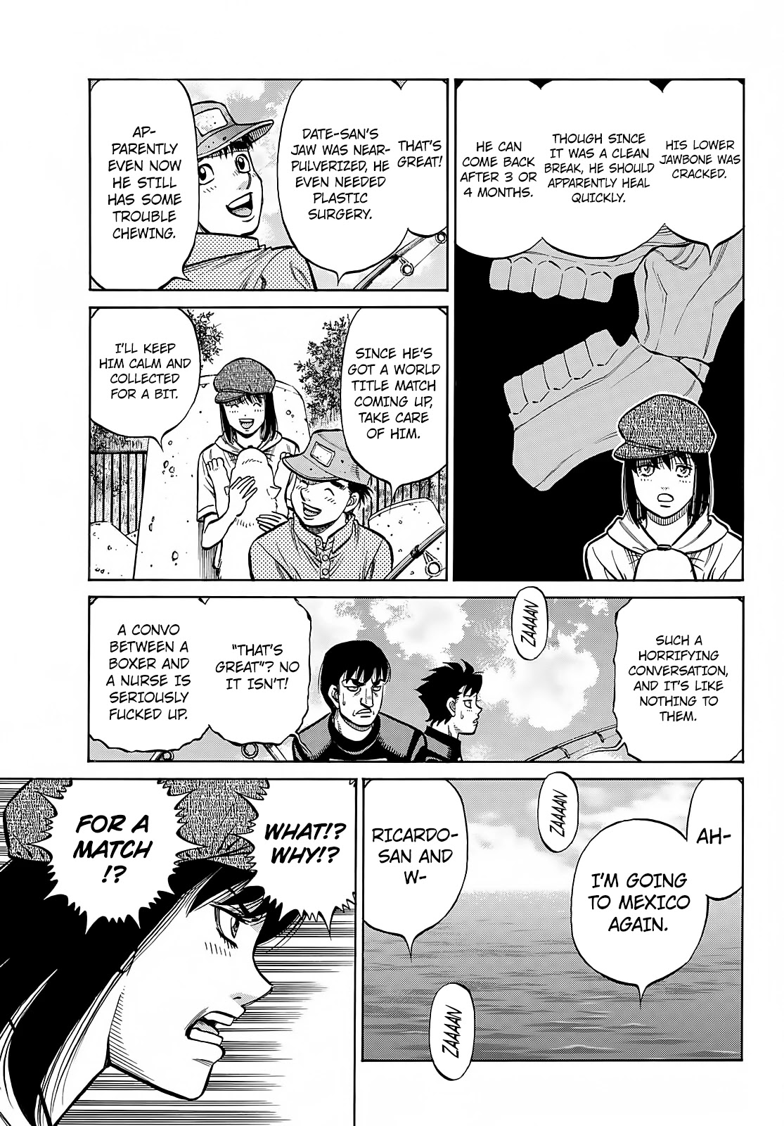 Hajime no Ippo Chapter 1379 page 14 - Chapter 1379: What I Can Do Now