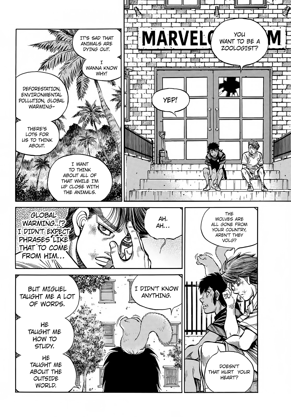 Hajime no Ippo Chapter 1379 page 7 - Chapter 1379: What I Can Do Now