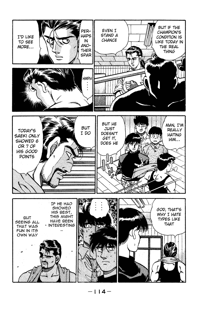 Hajime no Ippo Chapter 138 page 12 - Chapter 138 v2 : Operation BMG