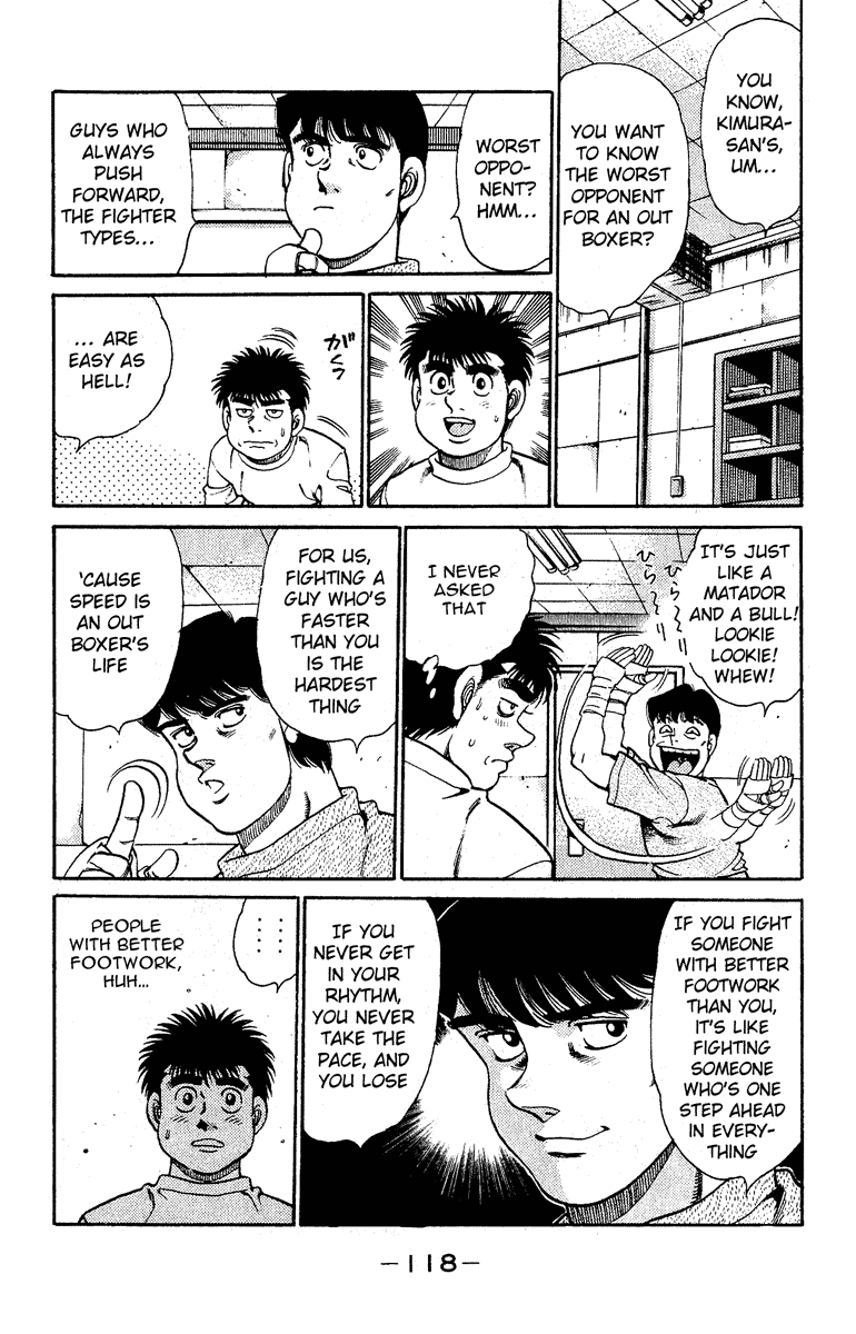 Hajime no Ippo Chapter 138 page 16 - Chapter 138 v2 : Operation BMG