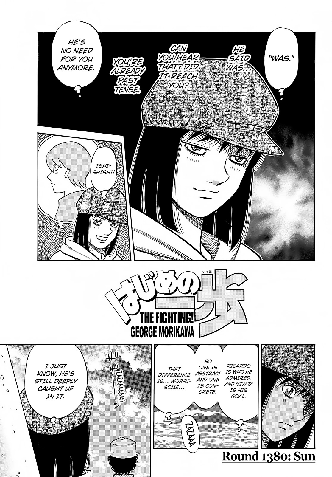 Hajime no Ippo Chapter 1380 page 1 - Chapter 1380: Sun