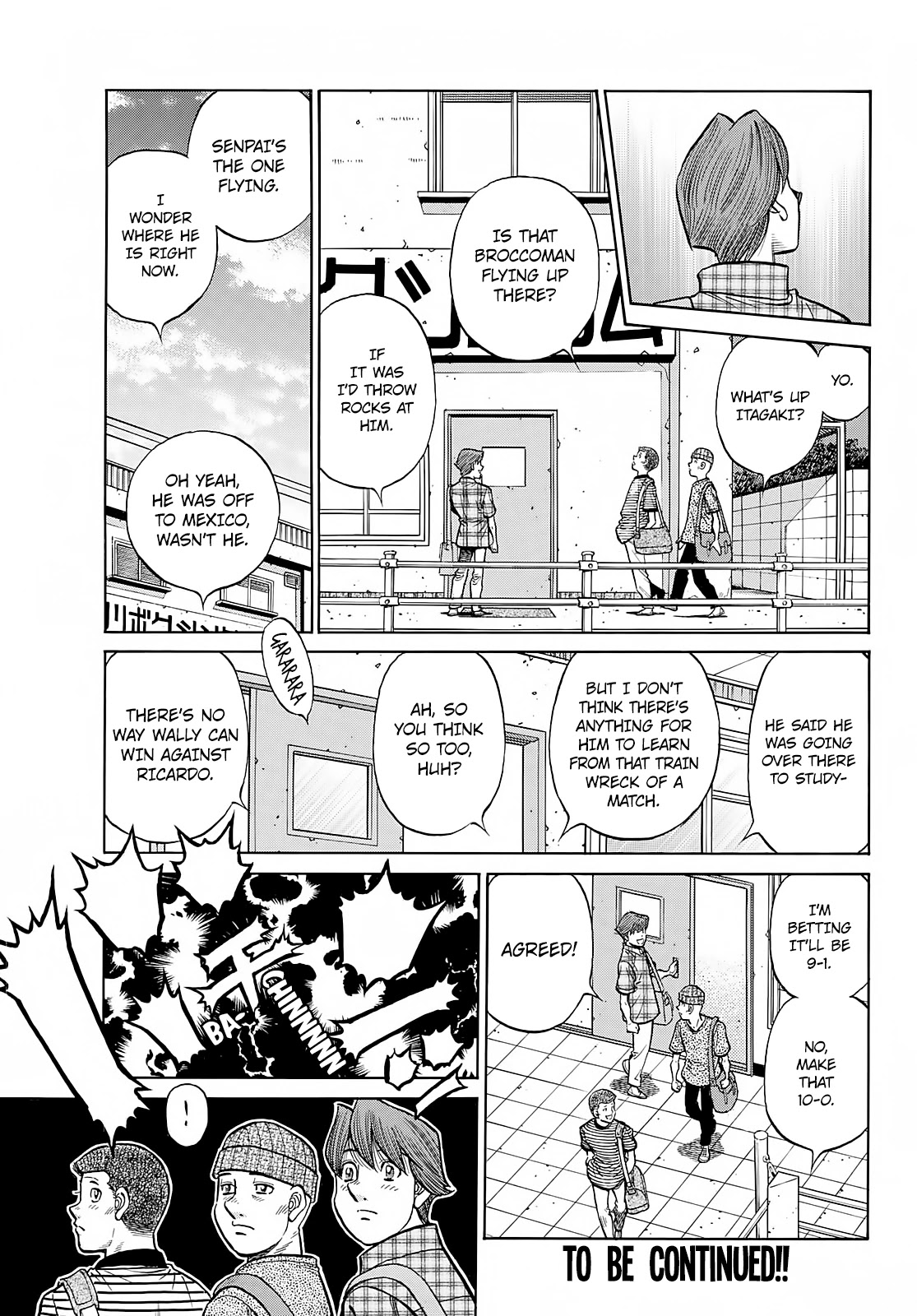 Hajime no Ippo Chapter 1380 page 11 - Chapter 1380: Sun