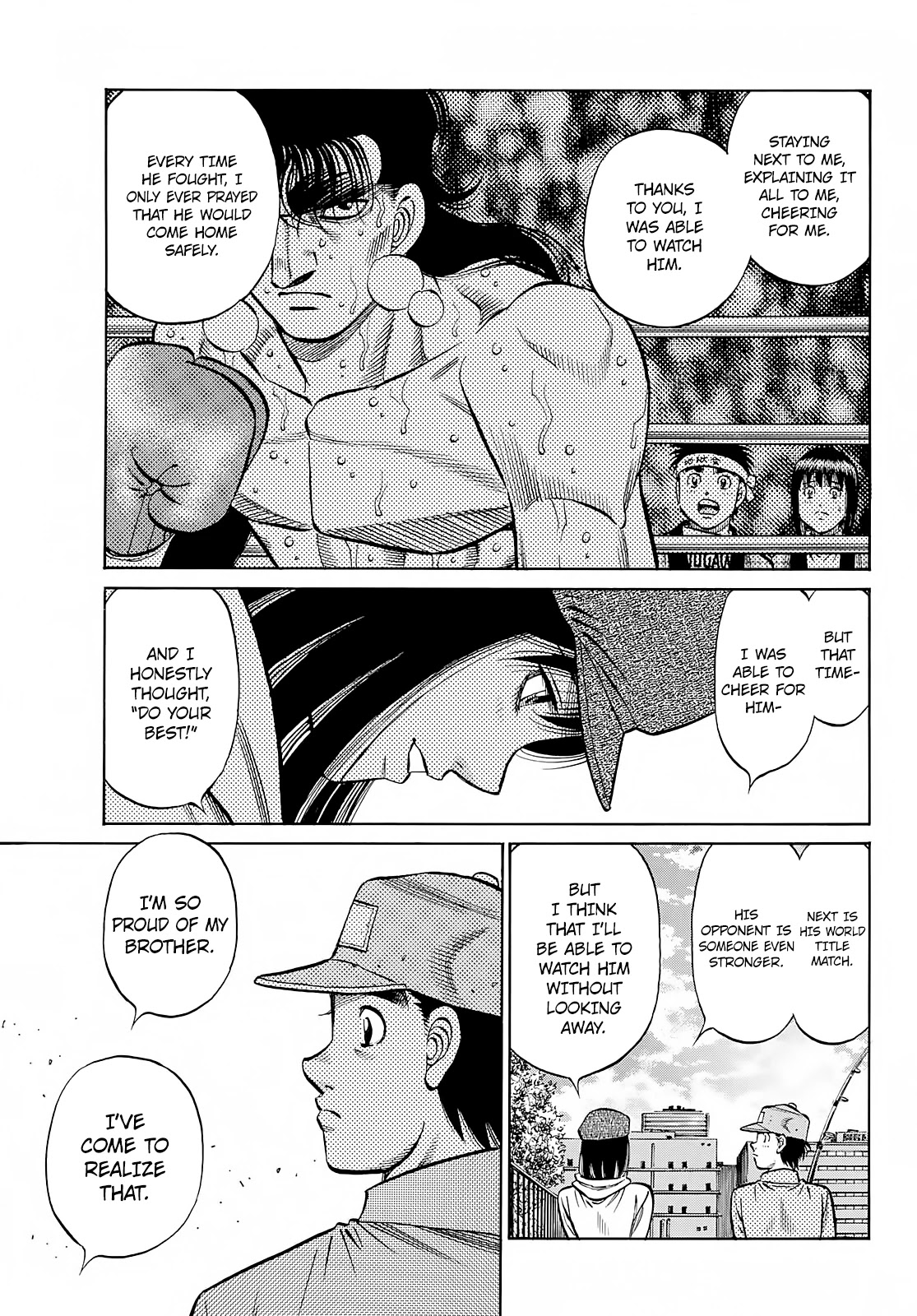 Hajime no Ippo Chapter 1380 page 6 - Chapter 1380: Sun