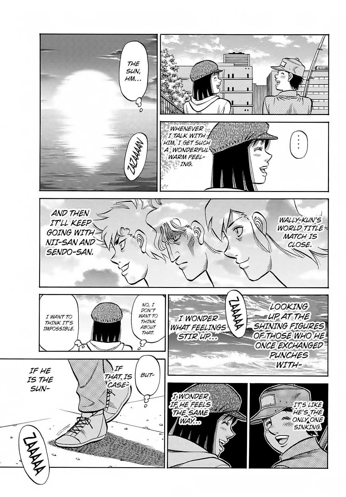 Hajime no Ippo Chapter 1380 page 8 - Chapter 1380: Sun
