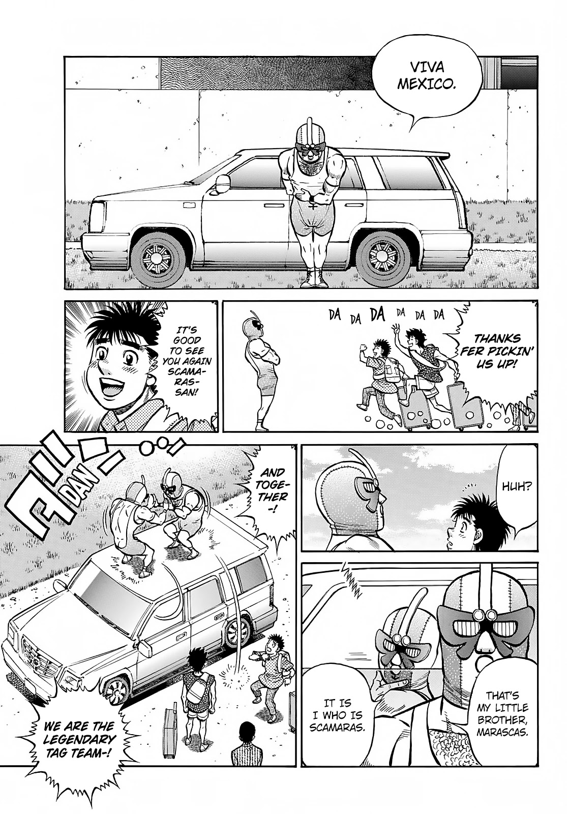 Hajime no Ippo Chapter 1381 page 11 - Chapter 1381: Return Visit to Mexico