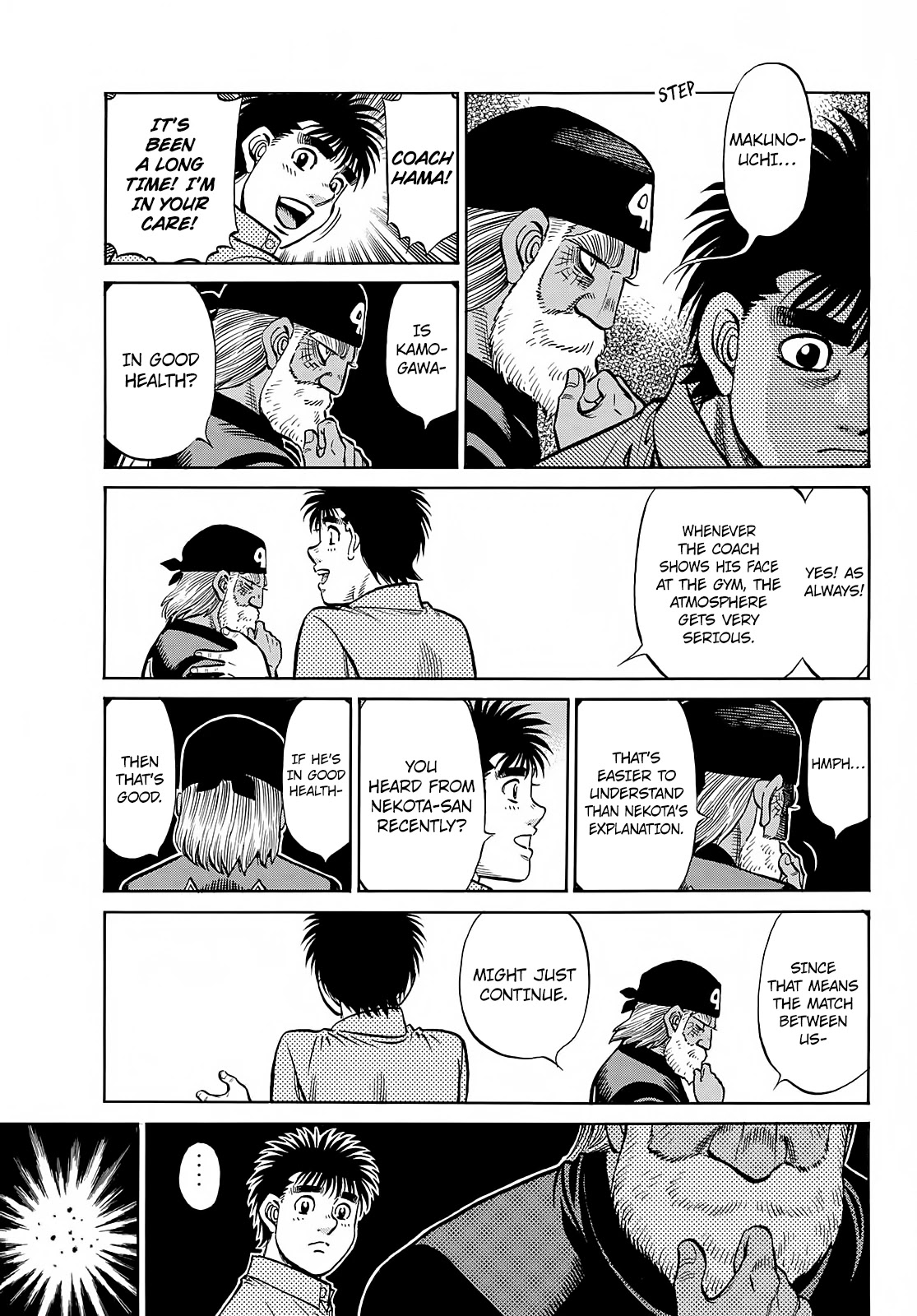 Hajime no Ippo Chapter 1382 page 11 - Chapter 1382: Reunion