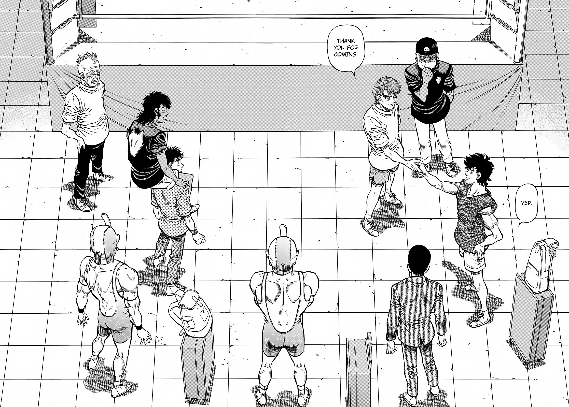 Hajime no Ippo Chapter 1382 page 7 - Chapter 1382: Reunion