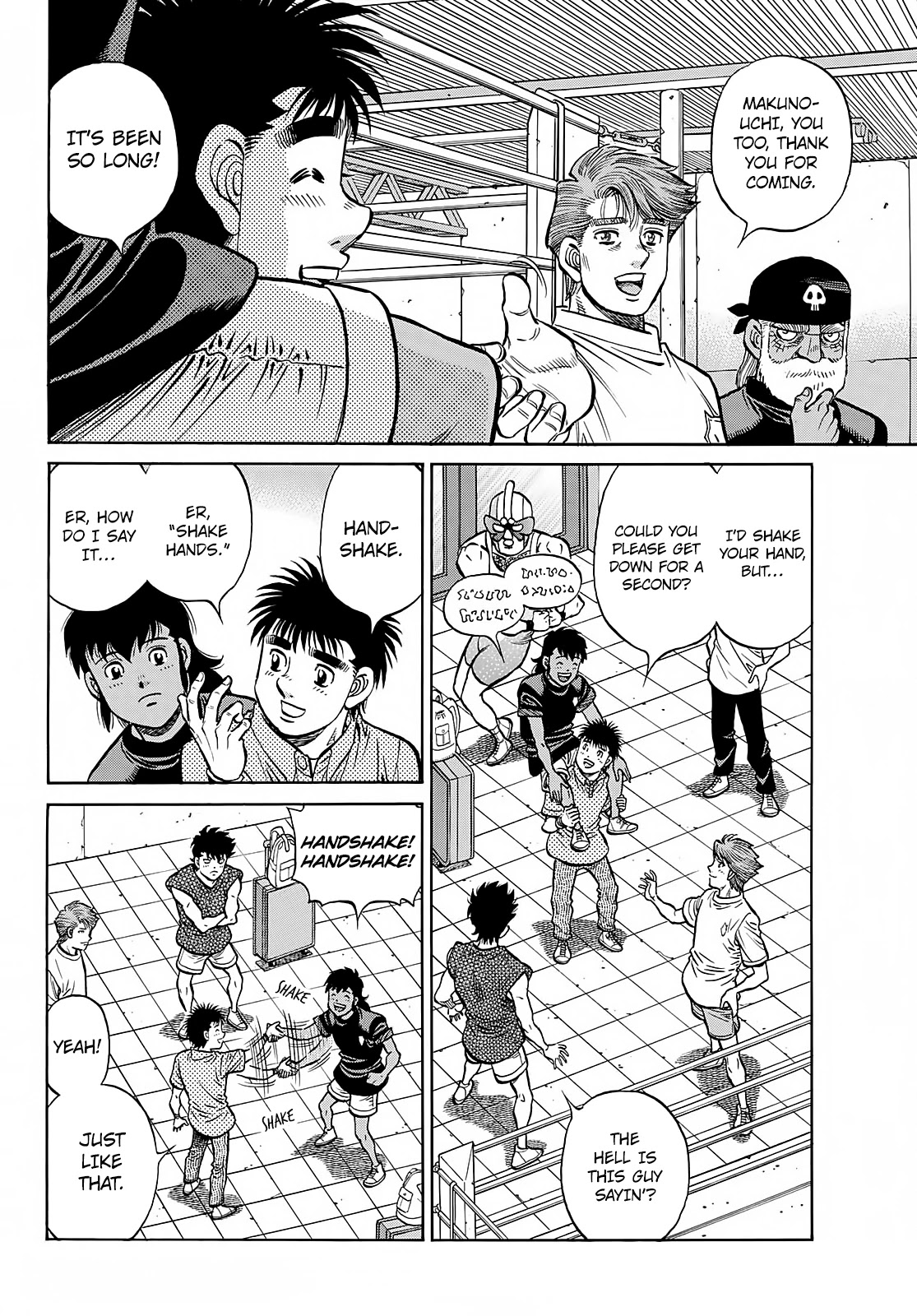 Hajime no Ippo Chapter 1382 page 8 - Chapter 1382: Reunion