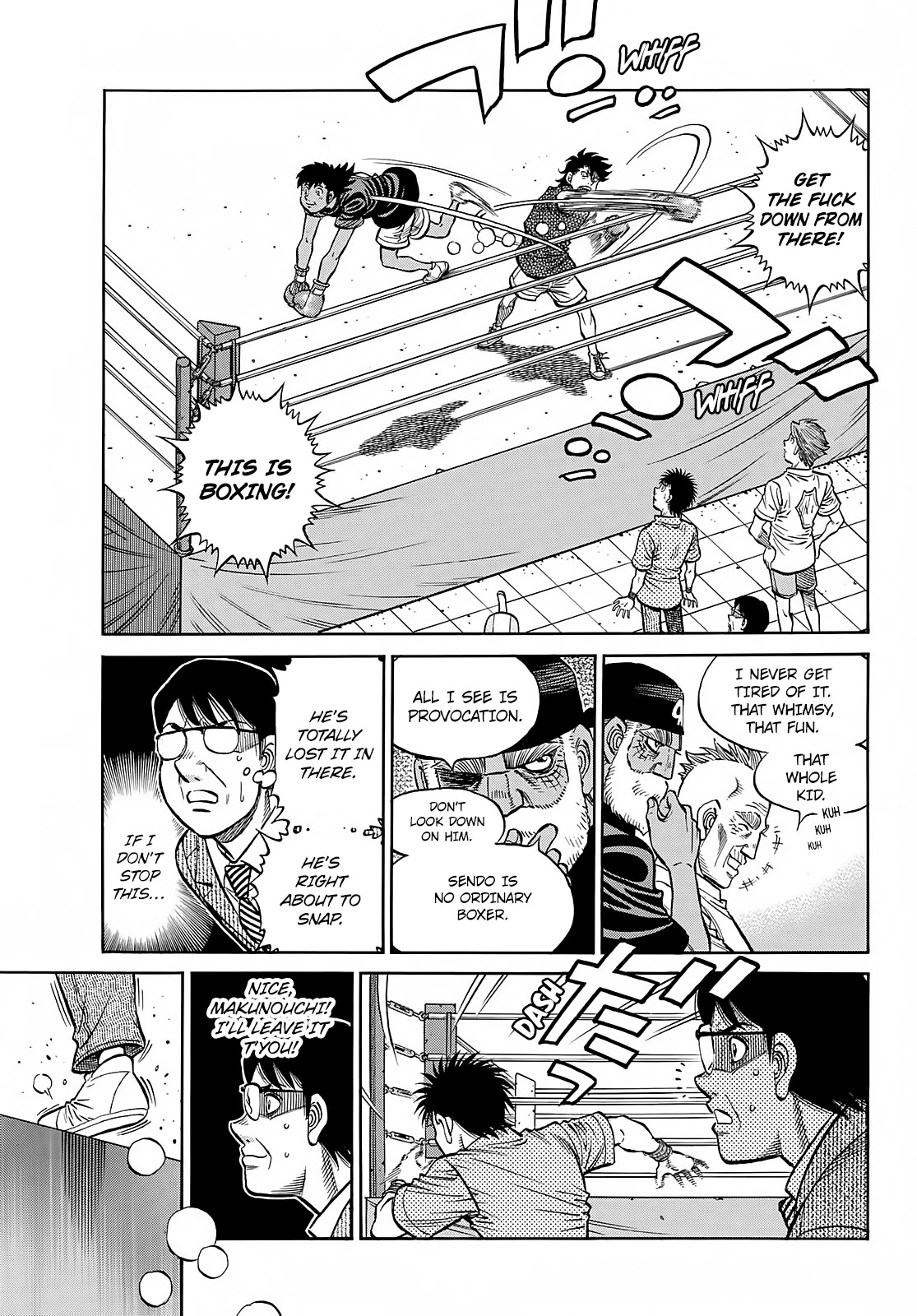 Hajime no Ippo Chapter 1383 page 12 - Chapter 1383: Wally's Evolution