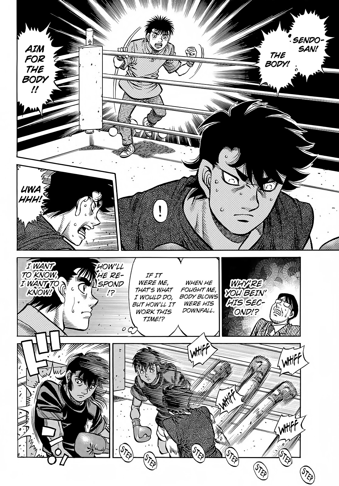 Hajime no Ippo Chapter 1383 page 13 - Chapter 1383: Wally's Evolution