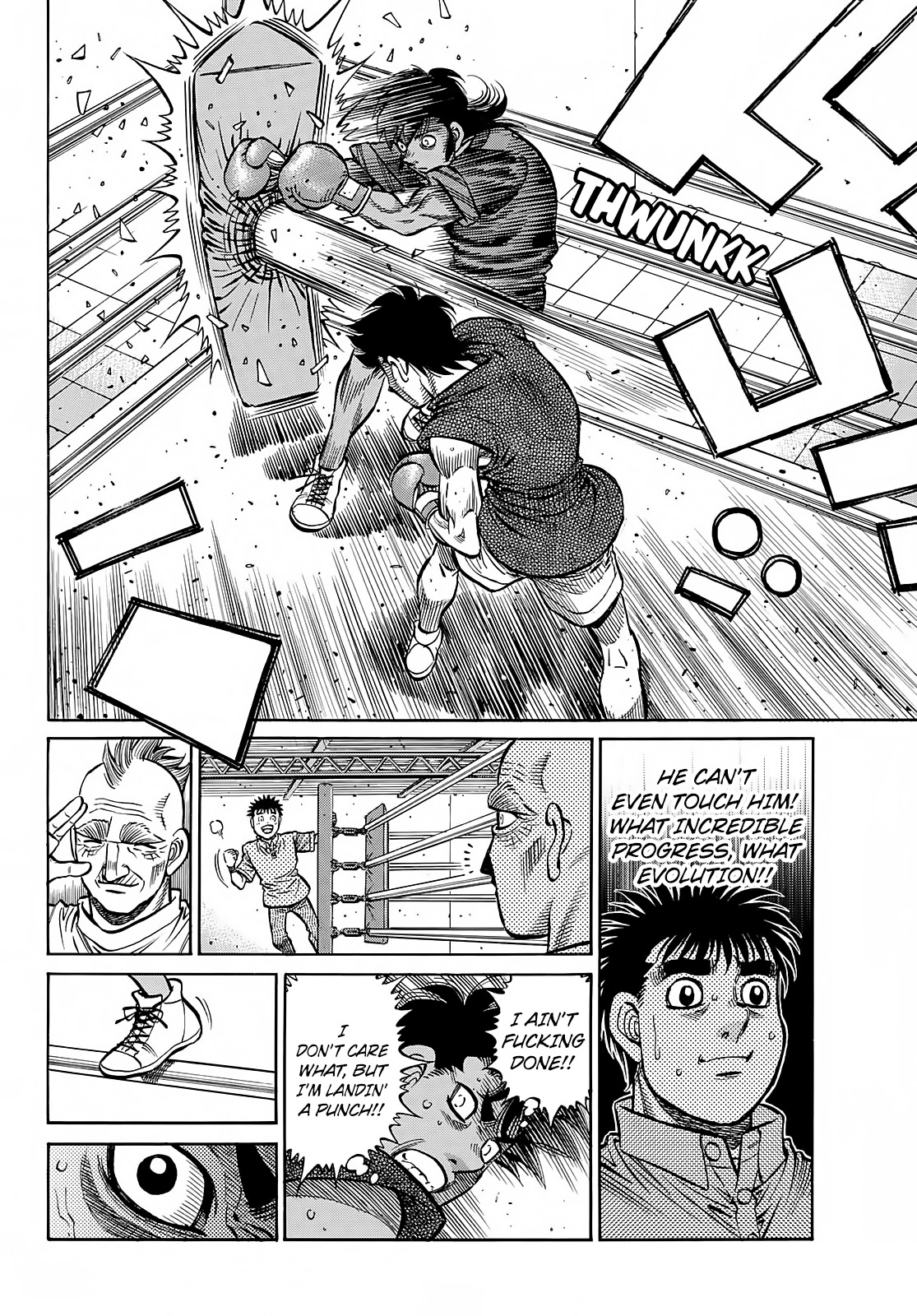 Hajime no Ippo Chapter 1383 page 15 - Chapter 1383: Wally's Evolution
