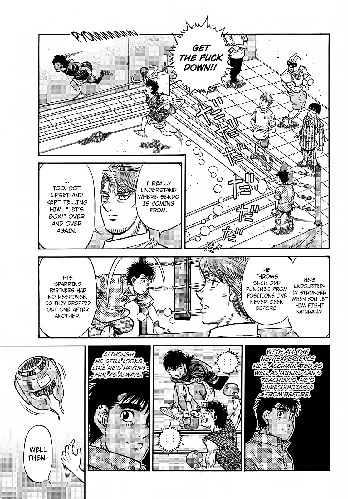 Hajime no Ippo Chapter 1383 page 16 - Chapter 1383: Wally's Evolution