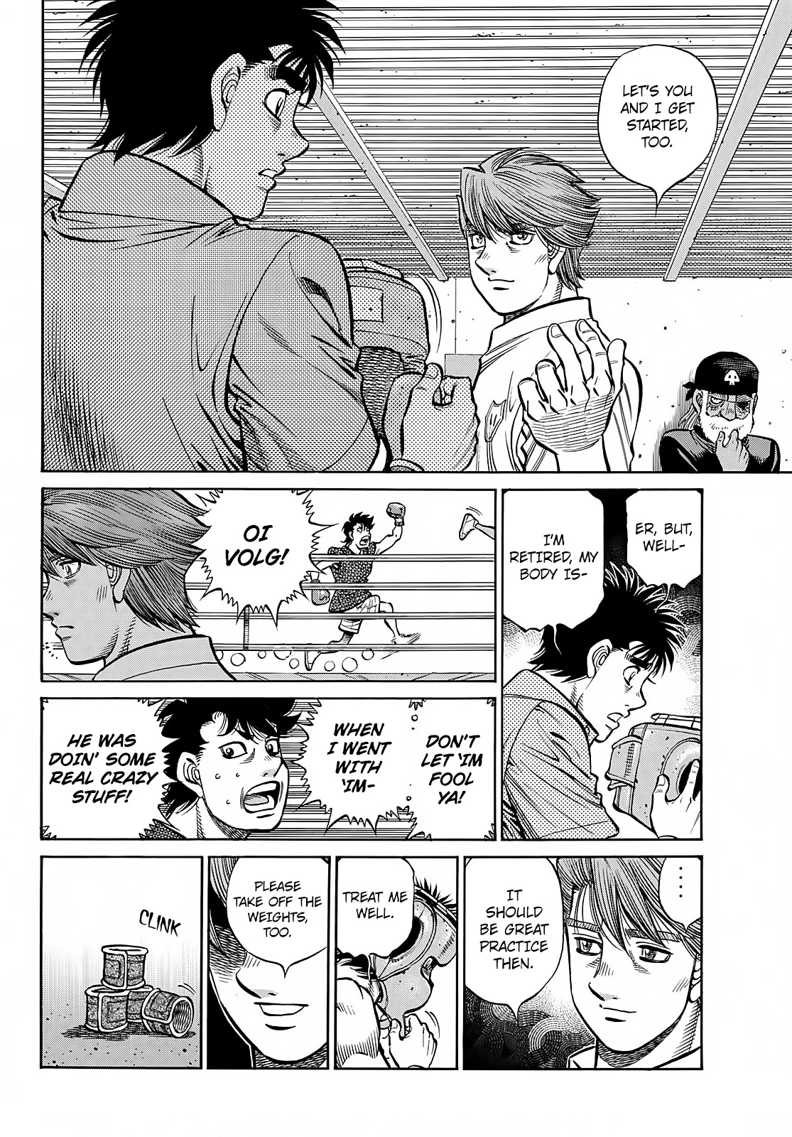 Hajime no Ippo Chapter 1383 page 17 - Chapter 1383: Wally's Evolution