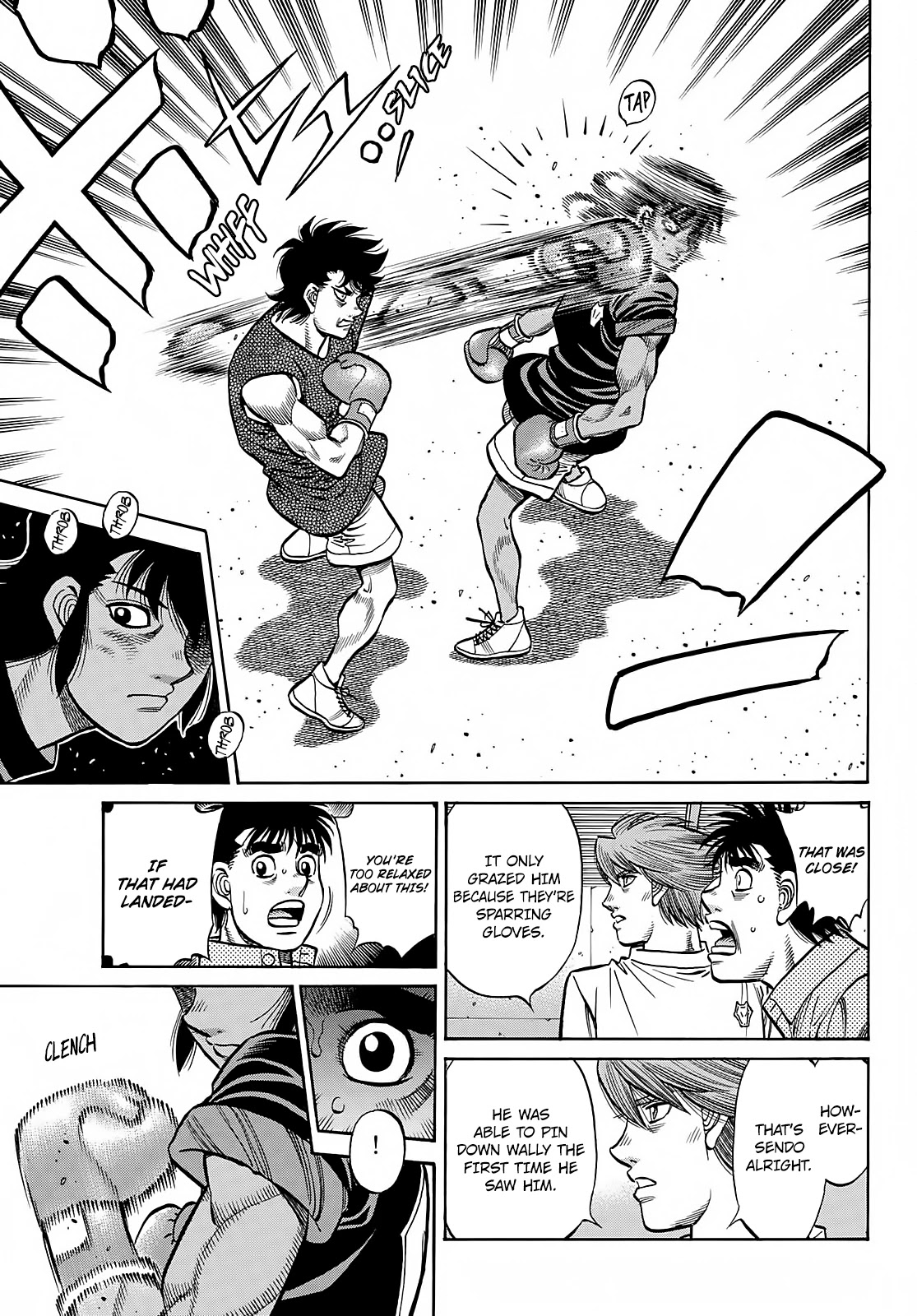 Hajime no Ippo Chapter 1383 page 4 - Chapter 1383: Wally's Evolution