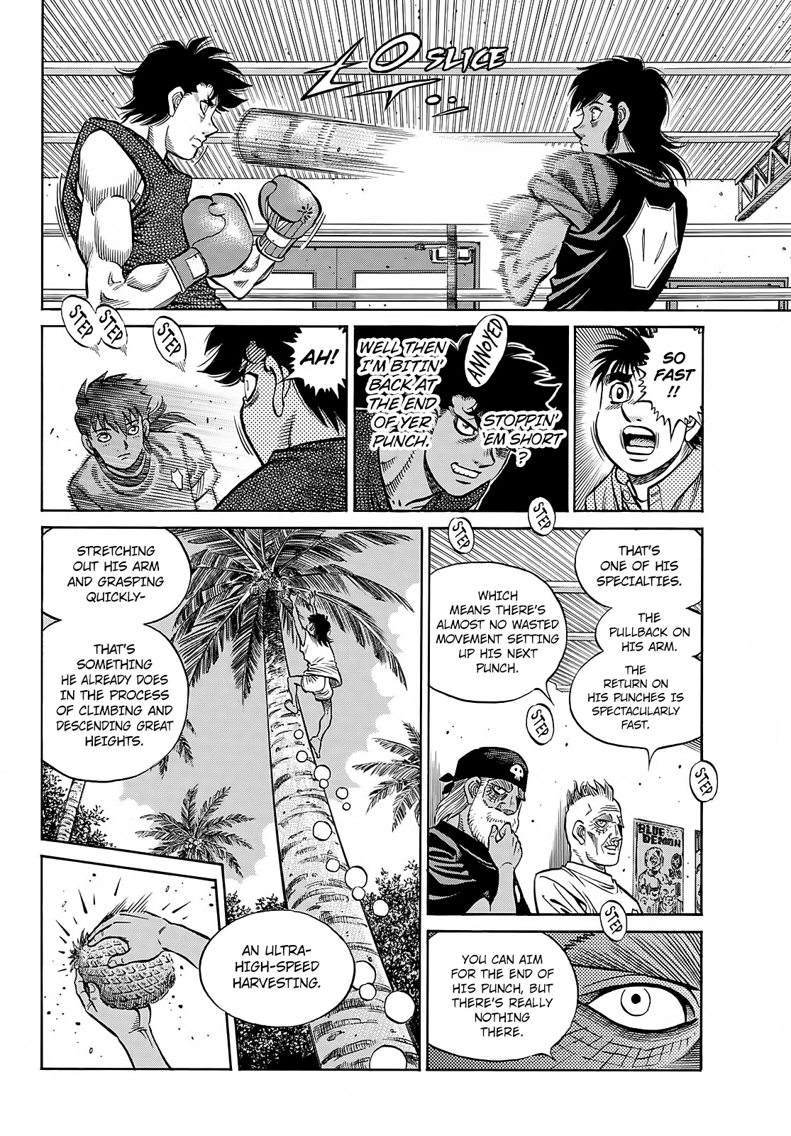 Hajime no Ippo Chapter 1383 page 5 - Chapter 1383: Wally's Evolution