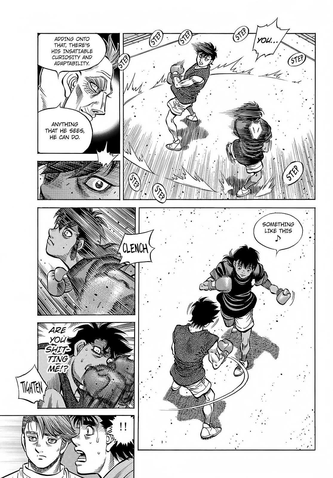 Hajime no Ippo Chapter 1383 page 6 - Chapter 1383: Wally's Evolution