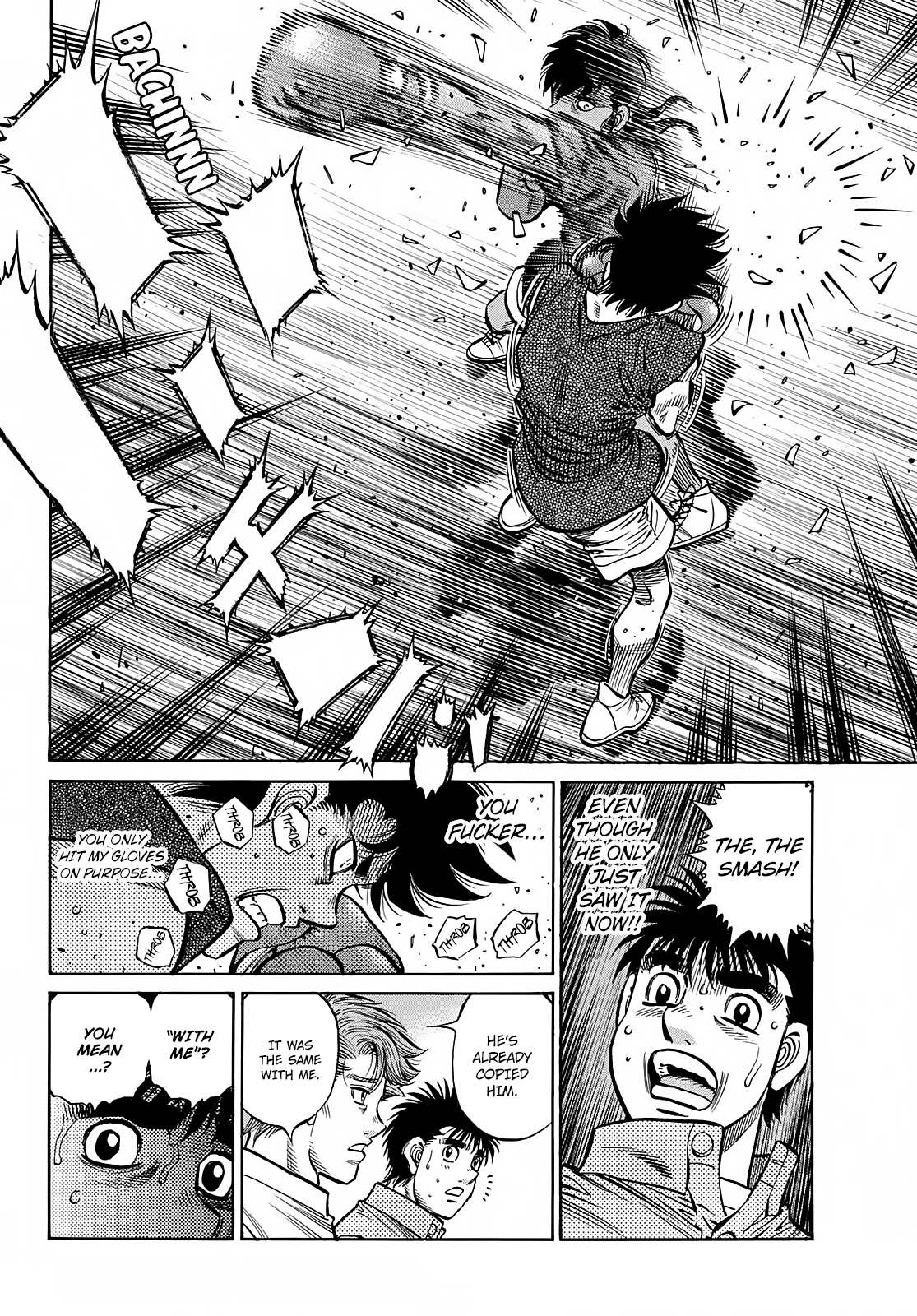 Hajime no Ippo Chapter 1383 page 7 - Chapter 1383: Wally's Evolution