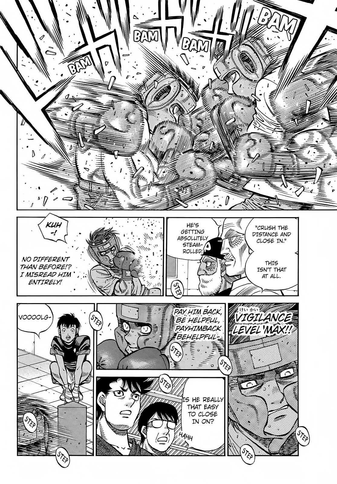 Hajime no Ippo Chapter 1384 page 12 - Chapter 1384: Vigilance Level