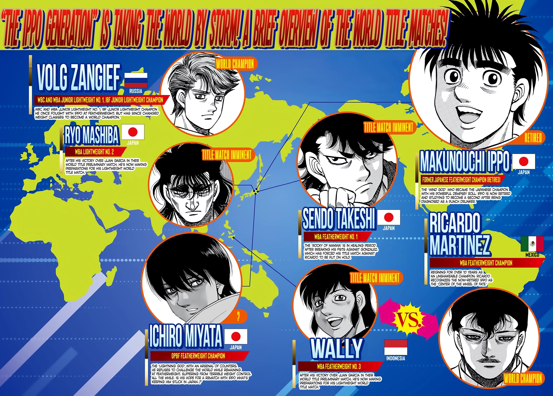 Hajime no Ippo Chapter 1384 page 2 - Chapter 1384: Vigilance Level