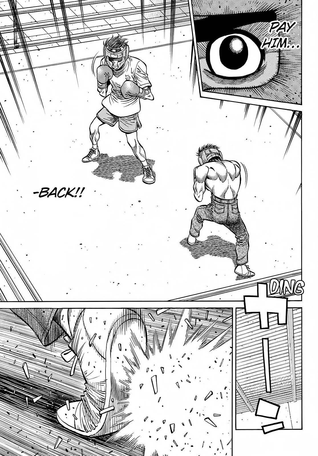 Hajime no Ippo Chapter 1384 page 8 - Chapter 1384: Vigilance Level
