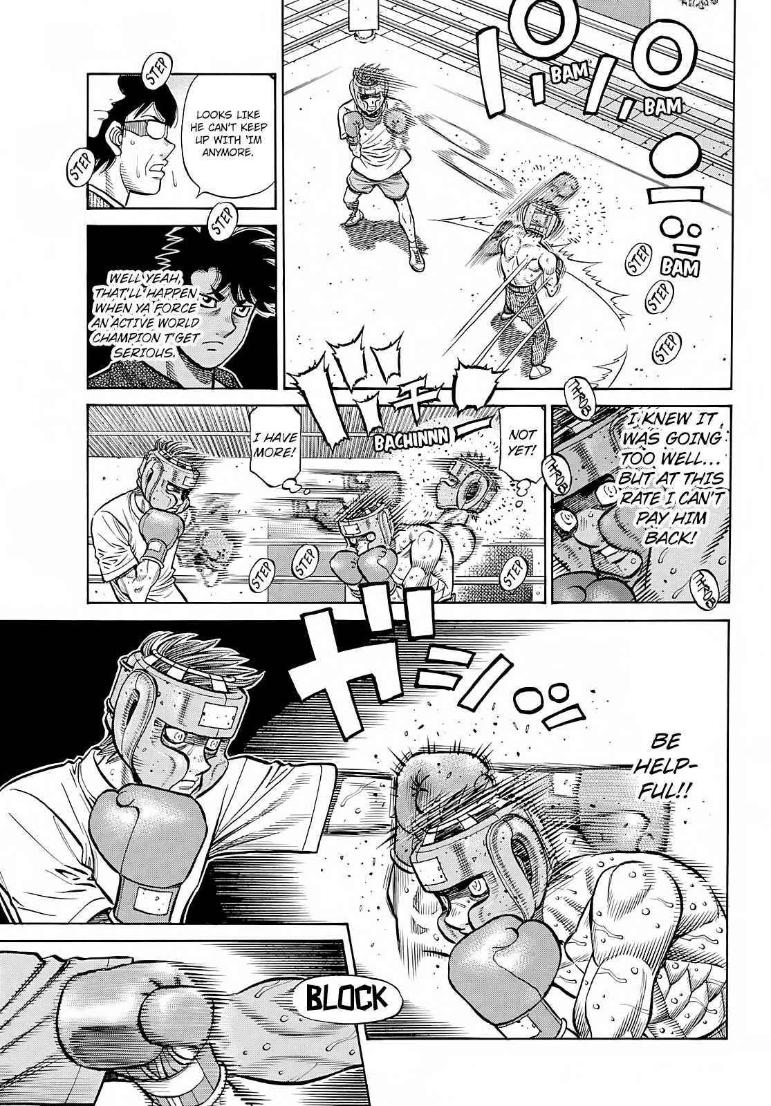 Hajime no Ippo Chapter 1385 page 10 - Chapter 1385: Pay Him Back Hard as I Can!