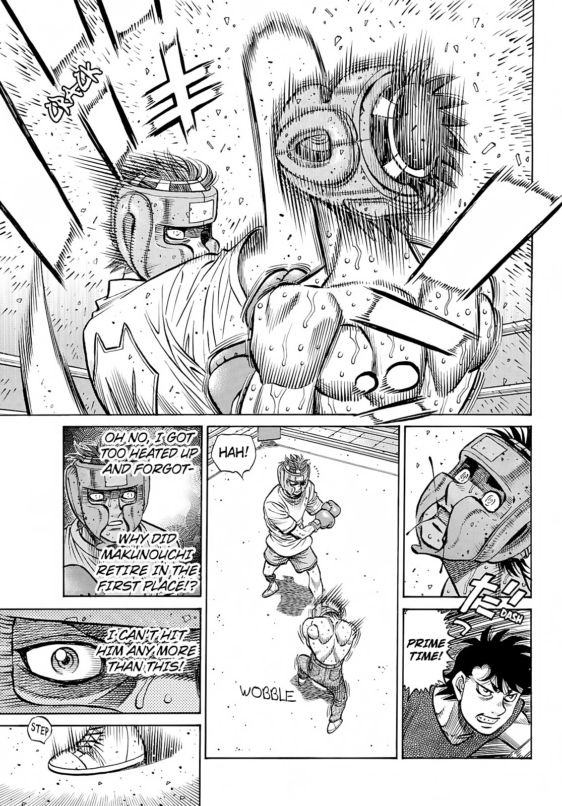 Hajime no Ippo Chapter 1385 page 12 - Chapter 1385: Pay Him Back Hard as I Can!