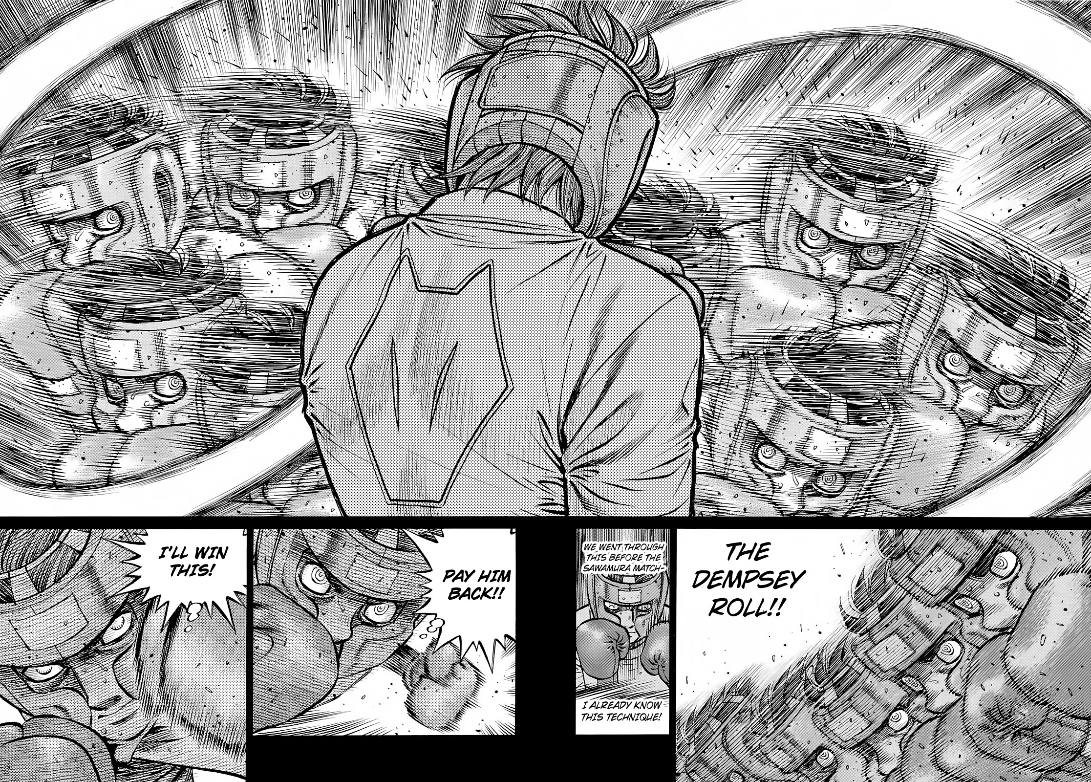 Hajime no Ippo Chapter 1385 page 15 - Chapter 1385: Pay Him Back Hard as I Can!