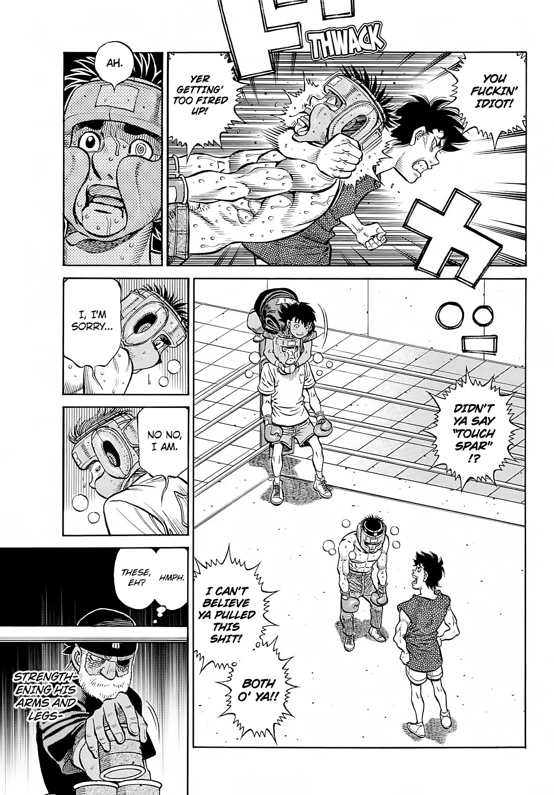 Hajime no Ippo Chapter 1385 page 17 - Chapter 1385: Pay Him Back Hard as I Can!