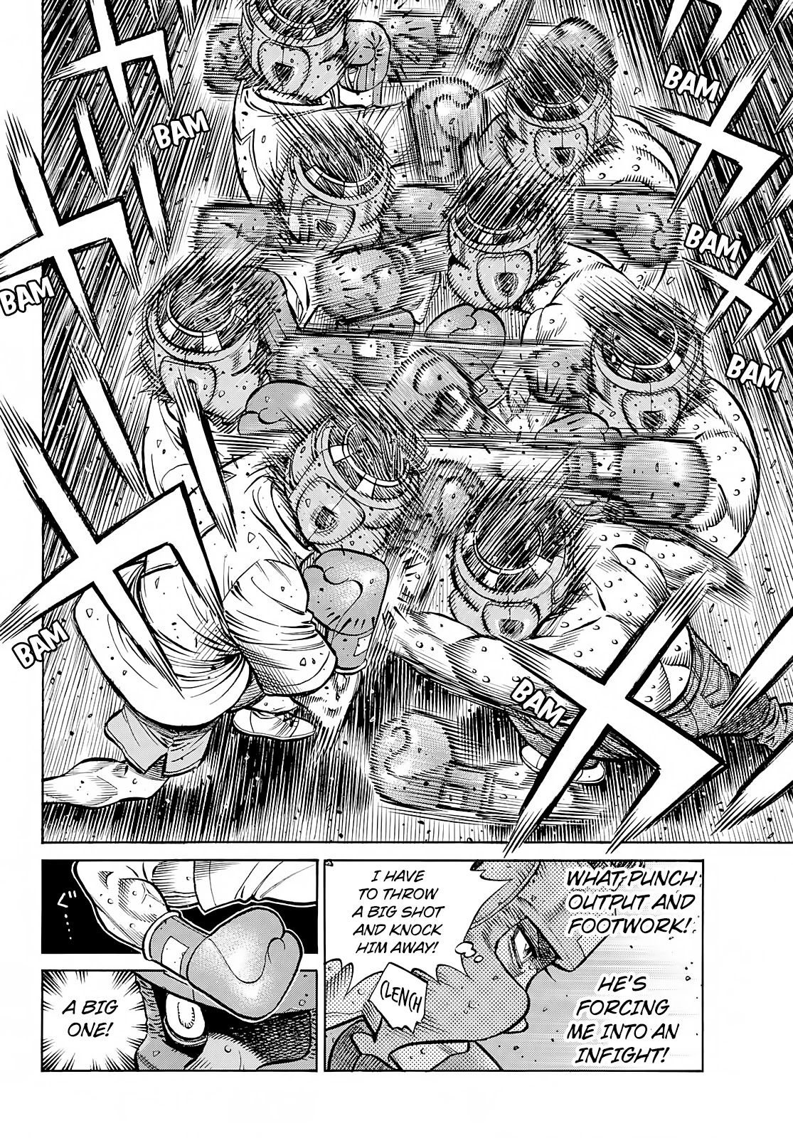 Hajime no Ippo Chapter 1385 page 5 - Chapter 1385: Pay Him Back Hard as I Can!