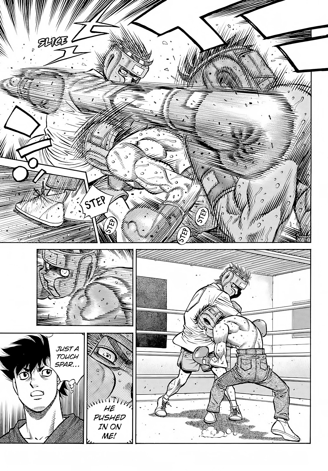 Hajime no Ippo Chapter 1385 page 6 - Chapter 1385: Pay Him Back Hard as I Can!