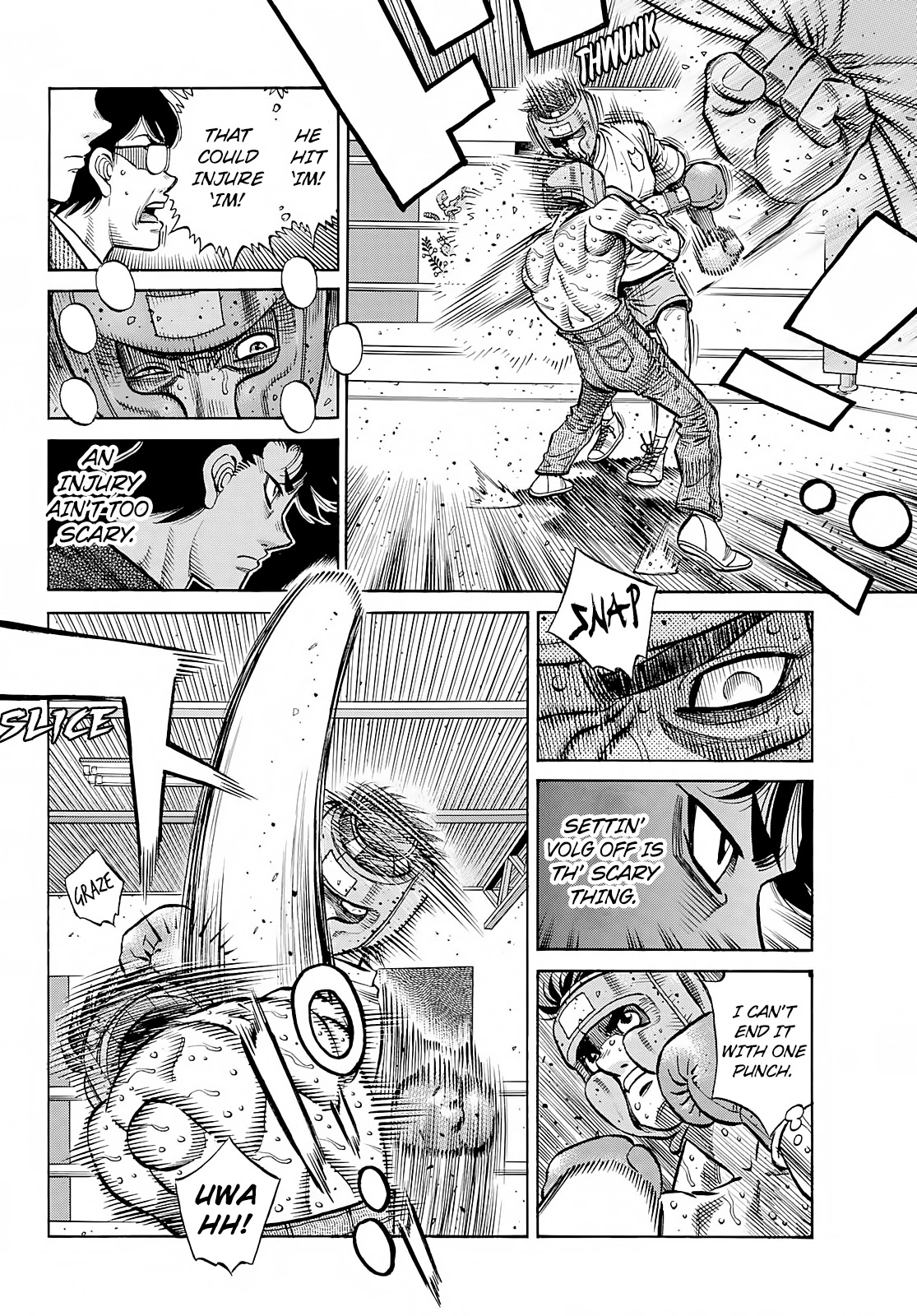 Hajime no Ippo Chapter 1385 page 7 - Chapter 1385: Pay Him Back Hard as I Can!