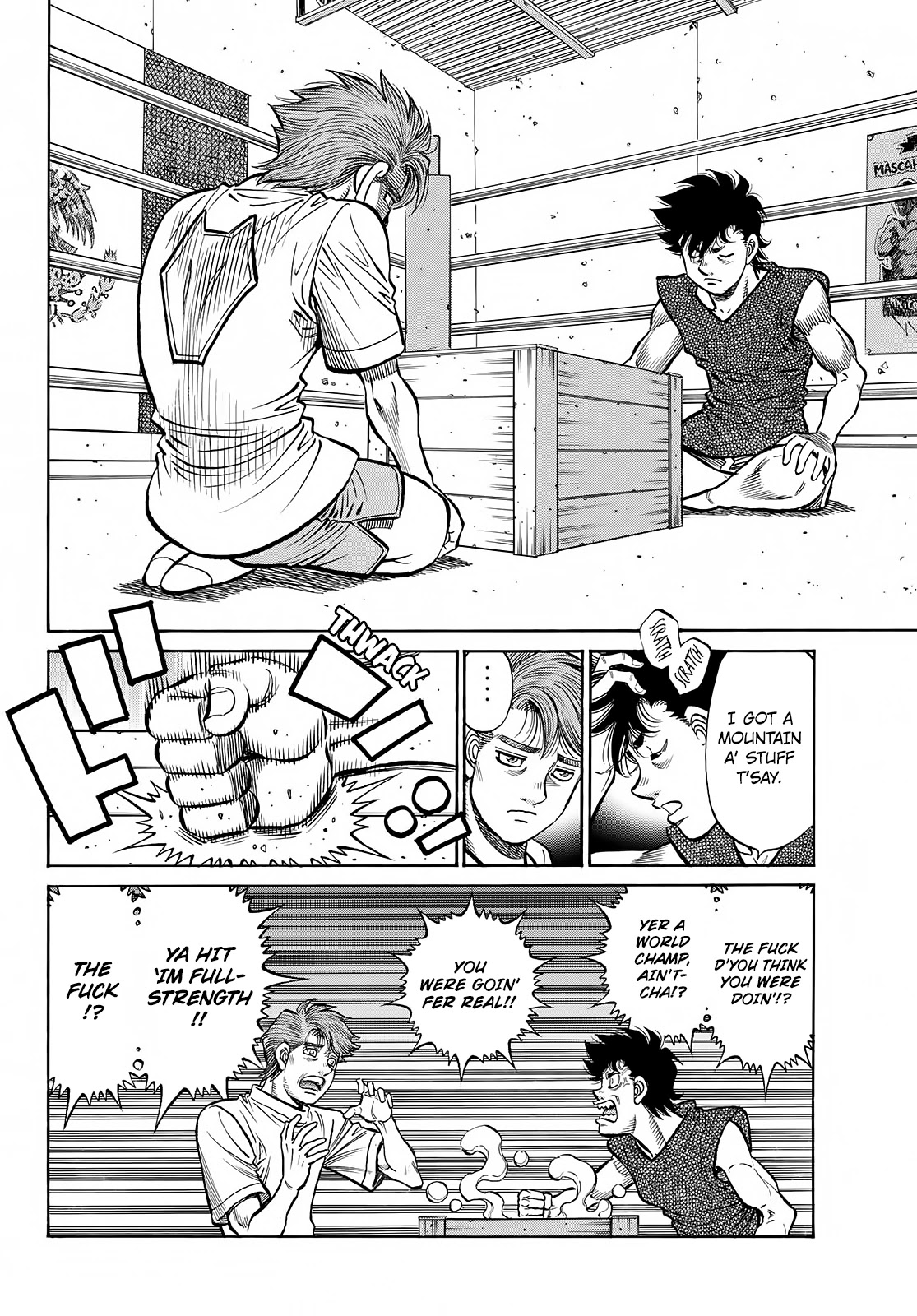 Hajime no Ippo Chapter 1386 page 3 - Chapter 1386: Sendo vs Volg?