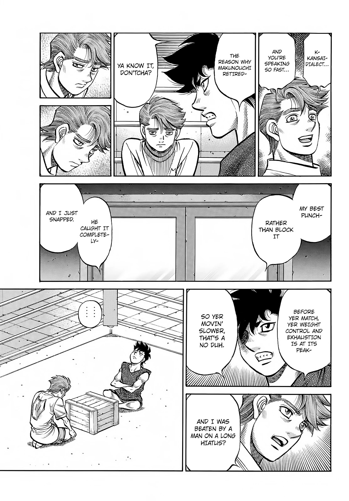 Hajime no Ippo Chapter 1386 page 4 - Chapter 1386: Sendo vs Volg?