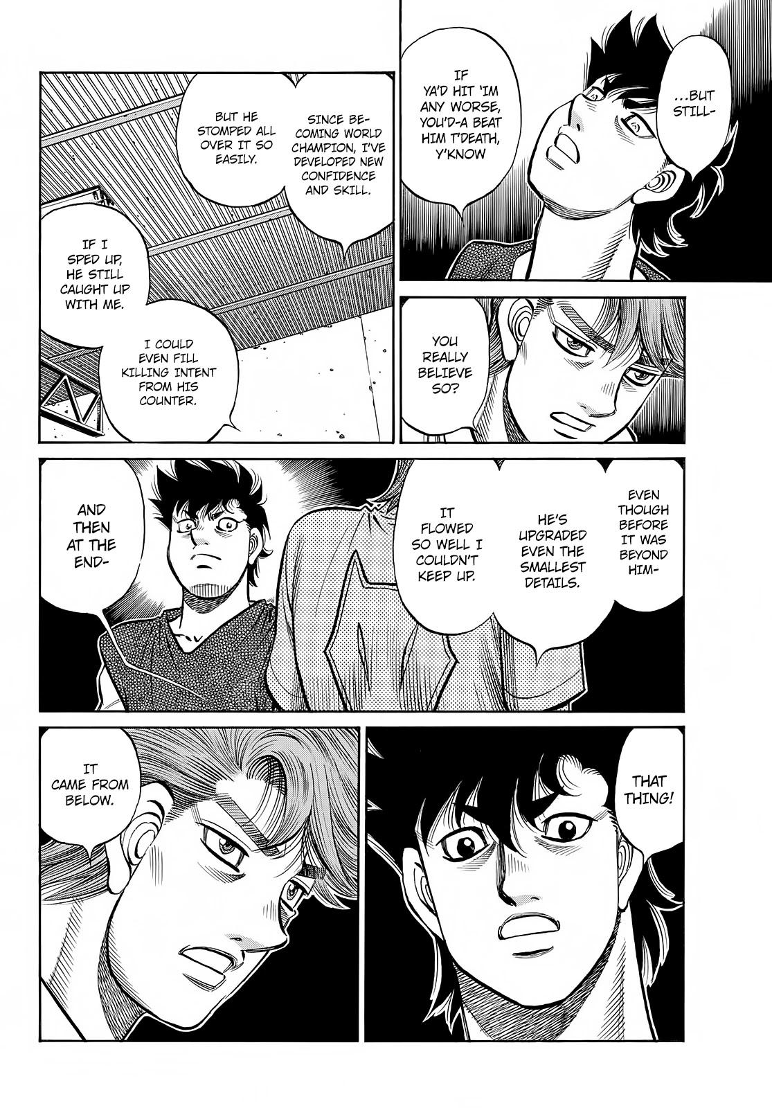 Hajime no Ippo Chapter 1386 page 5 - Chapter 1386: Sendo vs Volg?