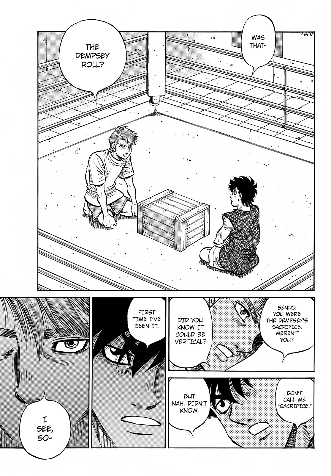 Hajime no Ippo Chapter 1386 page 6 - Chapter 1386: Sendo vs Volg?