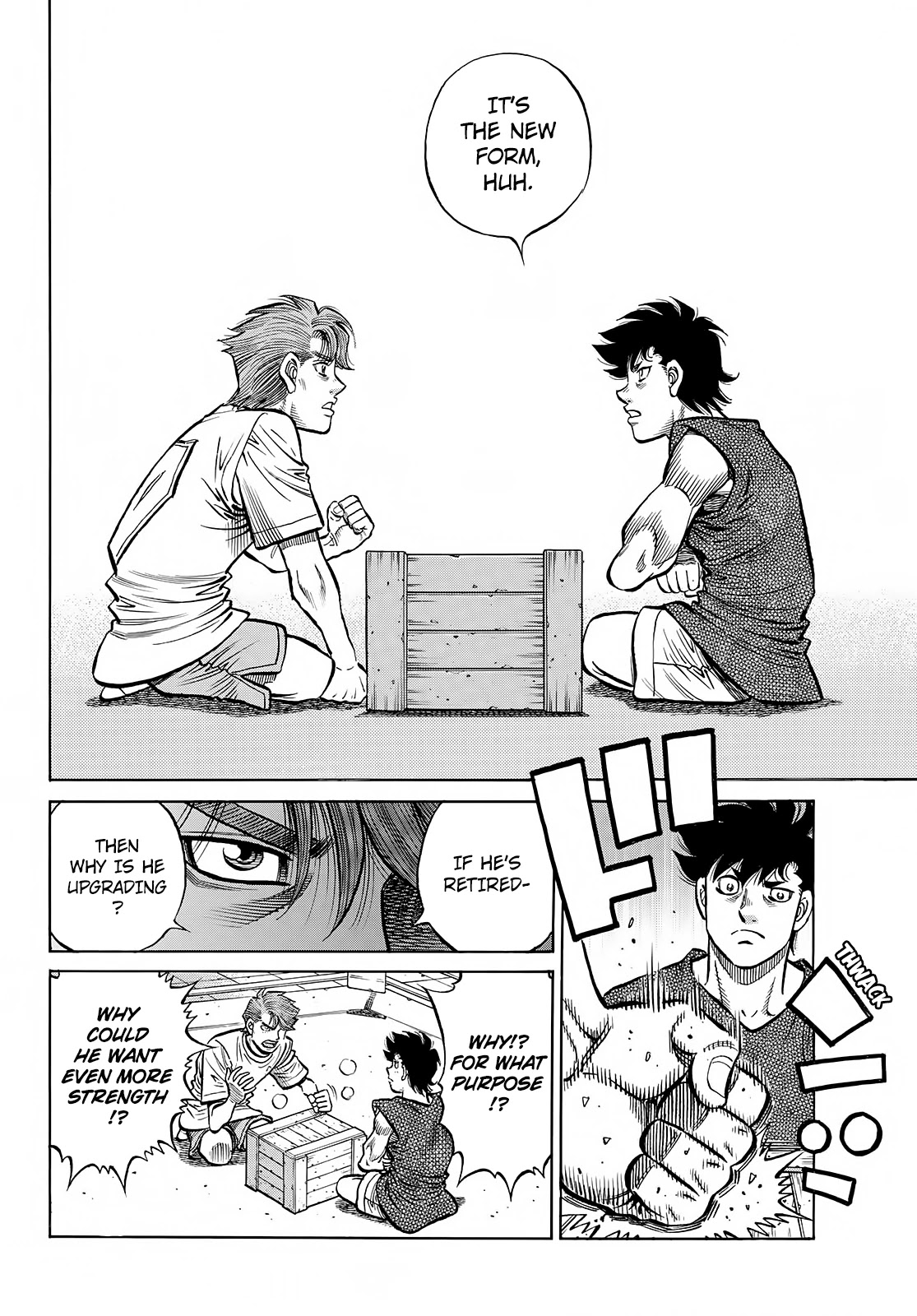 Hajime no Ippo Chapter 1386 page 7 - Chapter 1386: Sendo vs Volg?