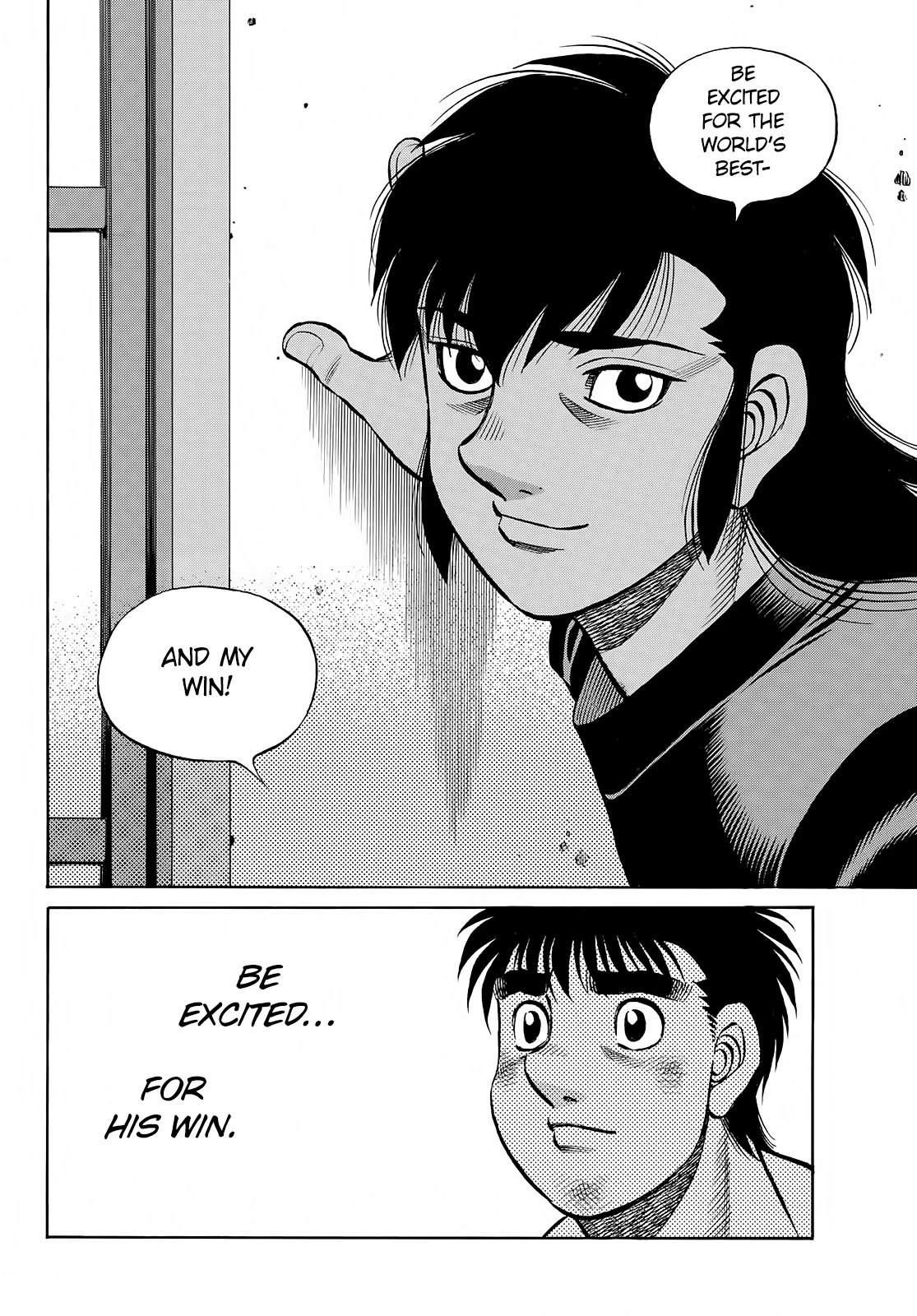 Hajime no Ippo Chapter 1387 page 13 - Chapter 1387: What's Clinging to Him?