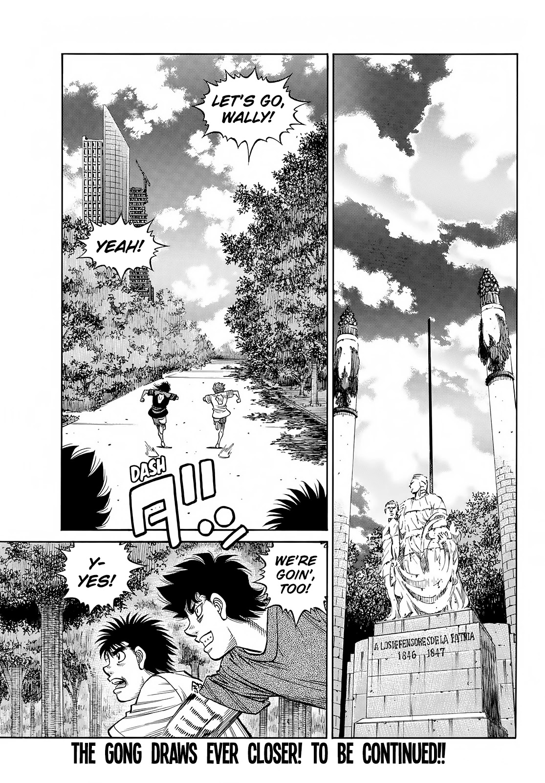 Hajime no Ippo Chapter 1387 page 14 - Chapter 1387: What's Clinging to Him?