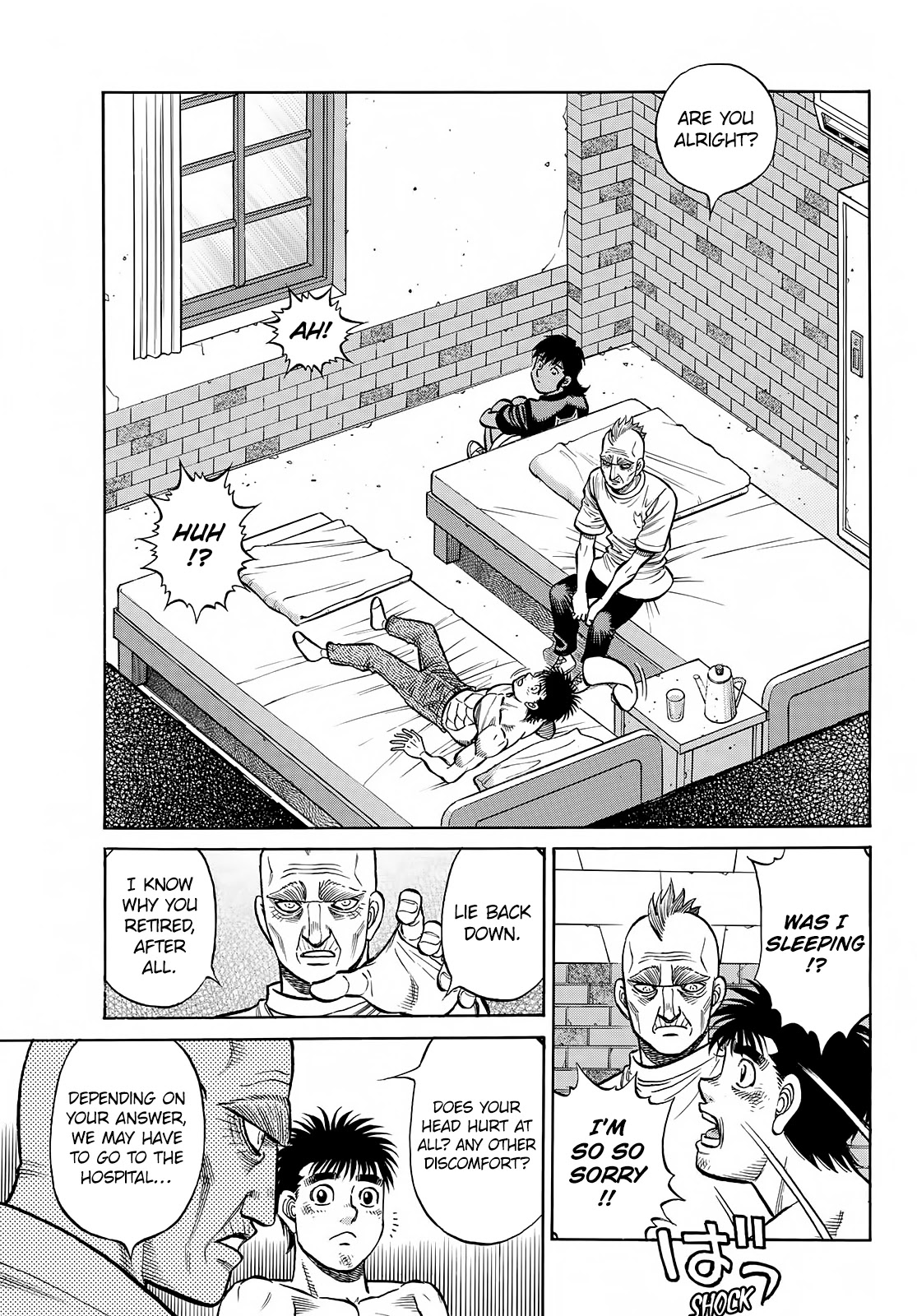 Hajime no Ippo Chapter 1387 page 8 - Chapter 1387: What's Clinging to Him?