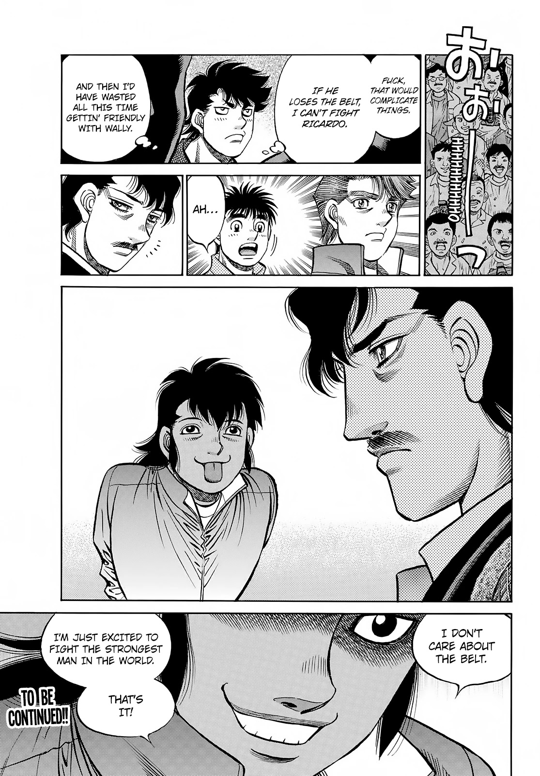 Hajime no Ippo Chapter 1388 page 13 - Chapter 1388: As He Is