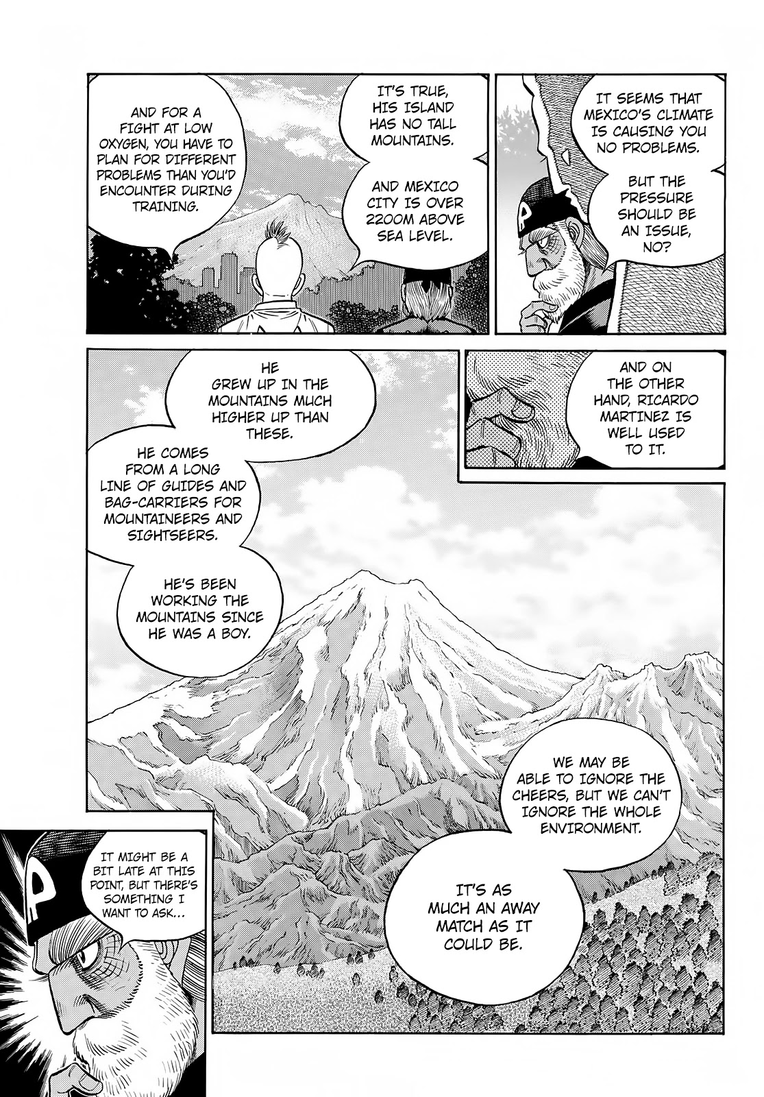 Hajime no Ippo Chapter 1388 page 3 - Chapter 1388: As He Is