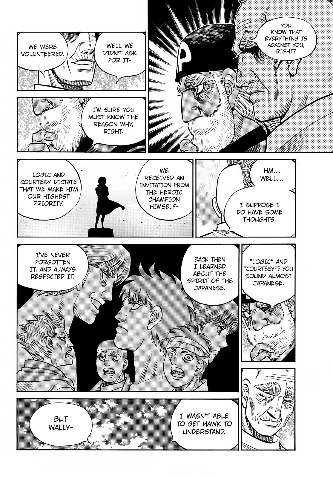 Hajime no Ippo Chapter 1388 page 4 - Chapter 1388: As He Is