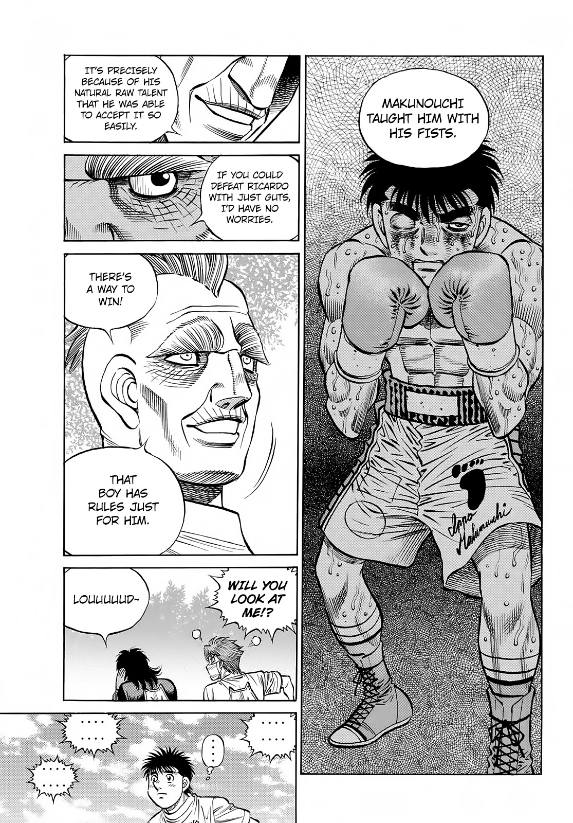 Hajime no Ippo Chapter 1388 page 5 - Chapter 1388: As He Is