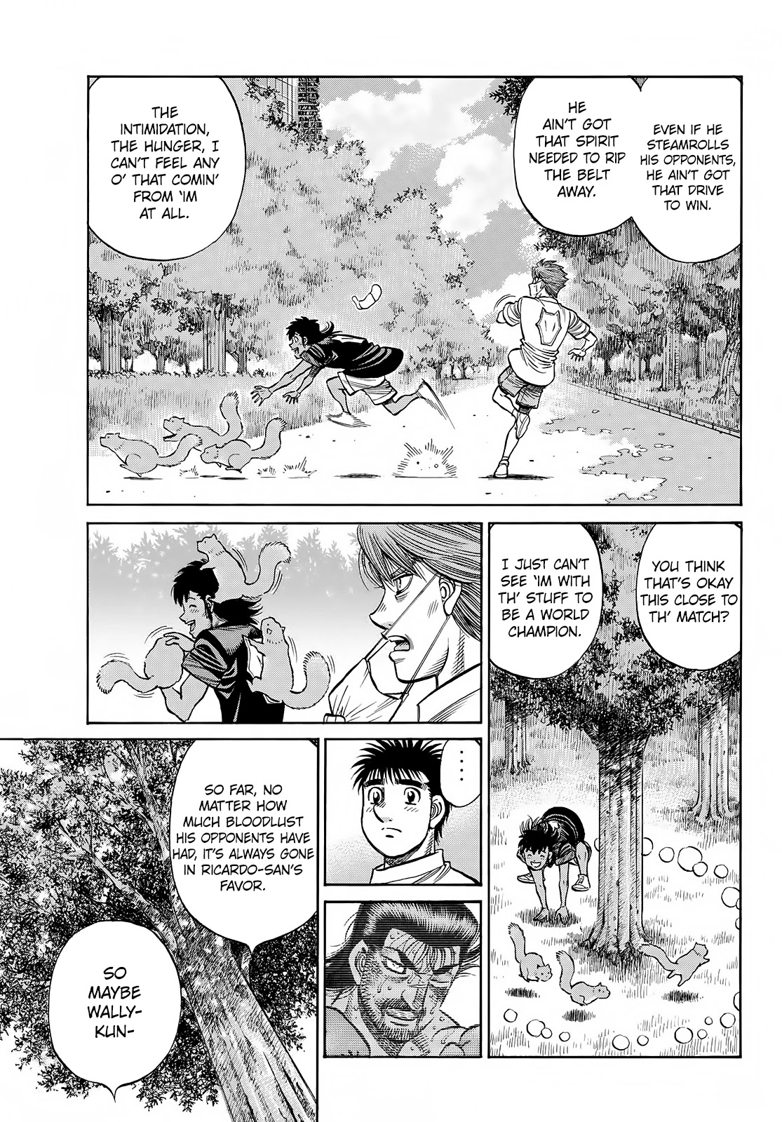 Hajime no Ippo Chapter 1388 page 8 - Chapter 1388: As He Is
