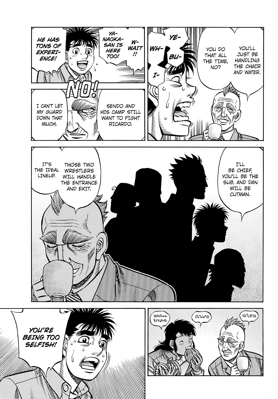 Hajime no Ippo Chapter 1389 page 10 - Chapter 1389: An Abrupt Proposal
