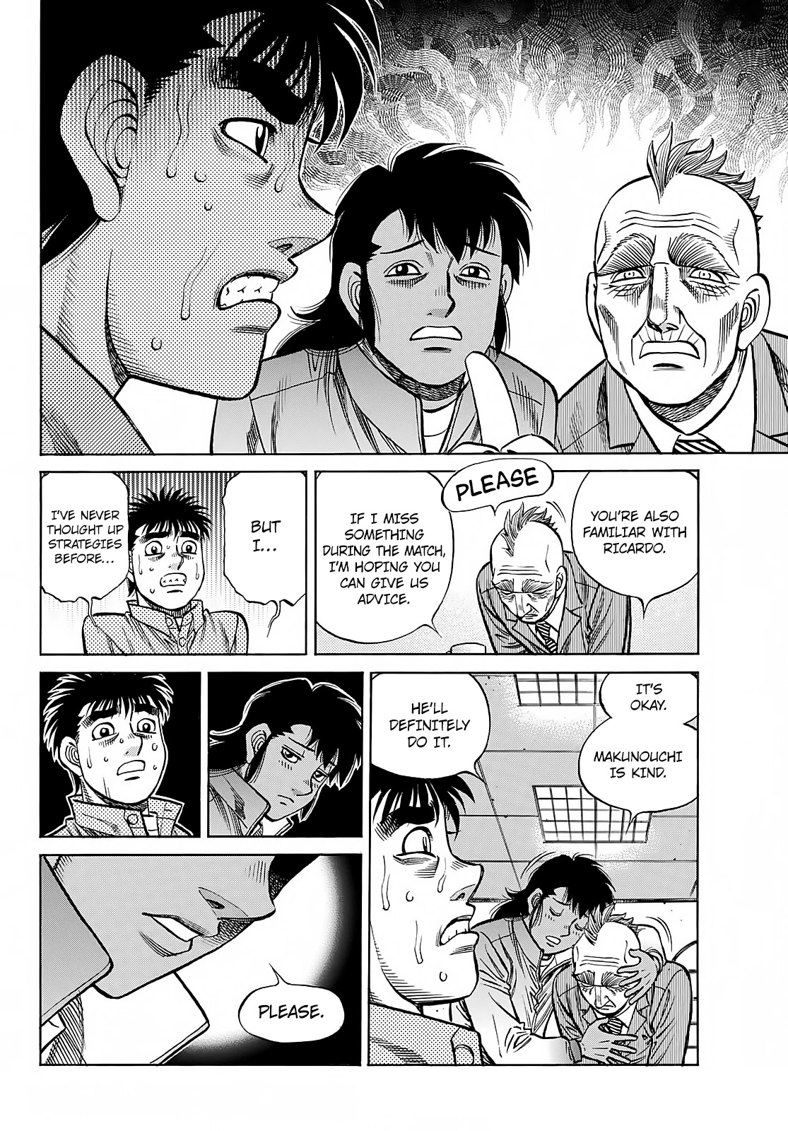 Hajime no Ippo Chapter 1389 page 11 - Chapter 1389: An Abrupt Proposal