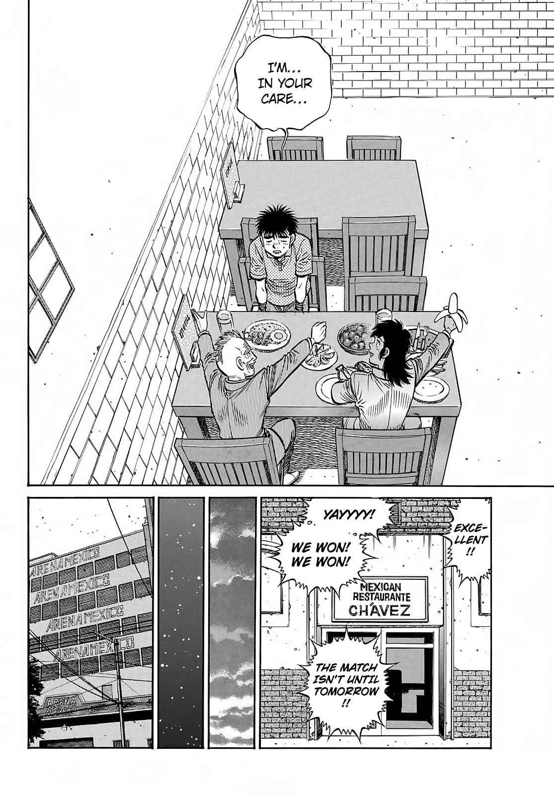 Hajime no Ippo Chapter 1389 page 13 - Chapter 1389: An Abrupt Proposal